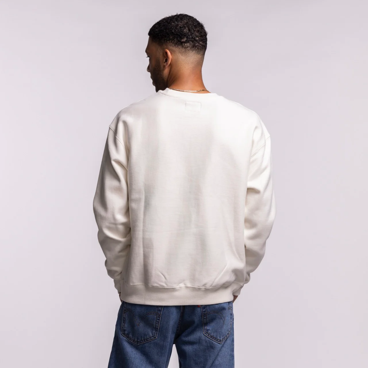 '47 Brand Miami HEAT Cream Logo Foundation Crewneck - Image 3