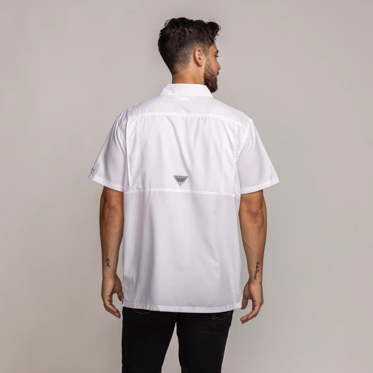 Columbia Miami HEAT Original Vice Logo Slack Tide Shirt - Image 2