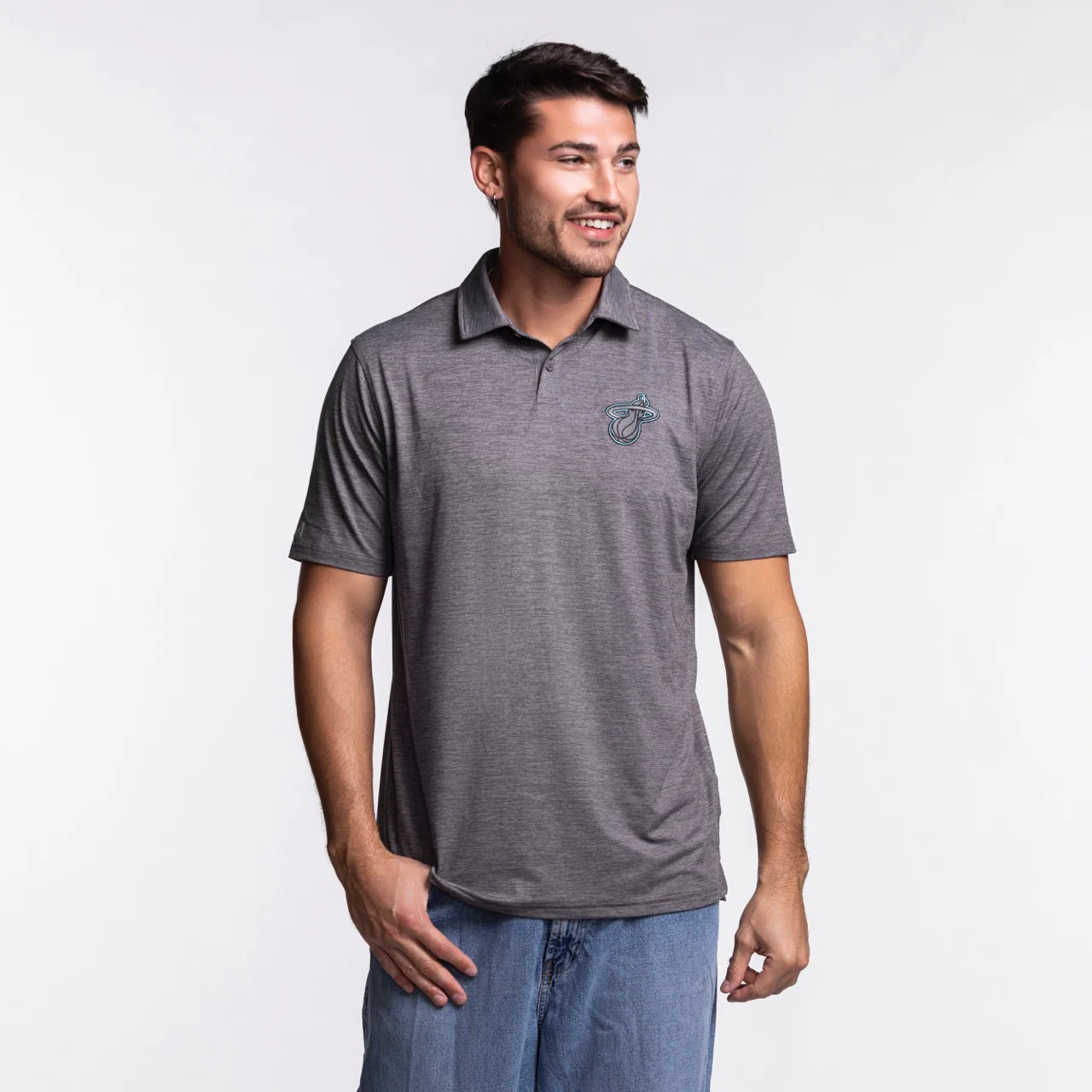 Antigua Miami HEAT Original Vice Nights Polo