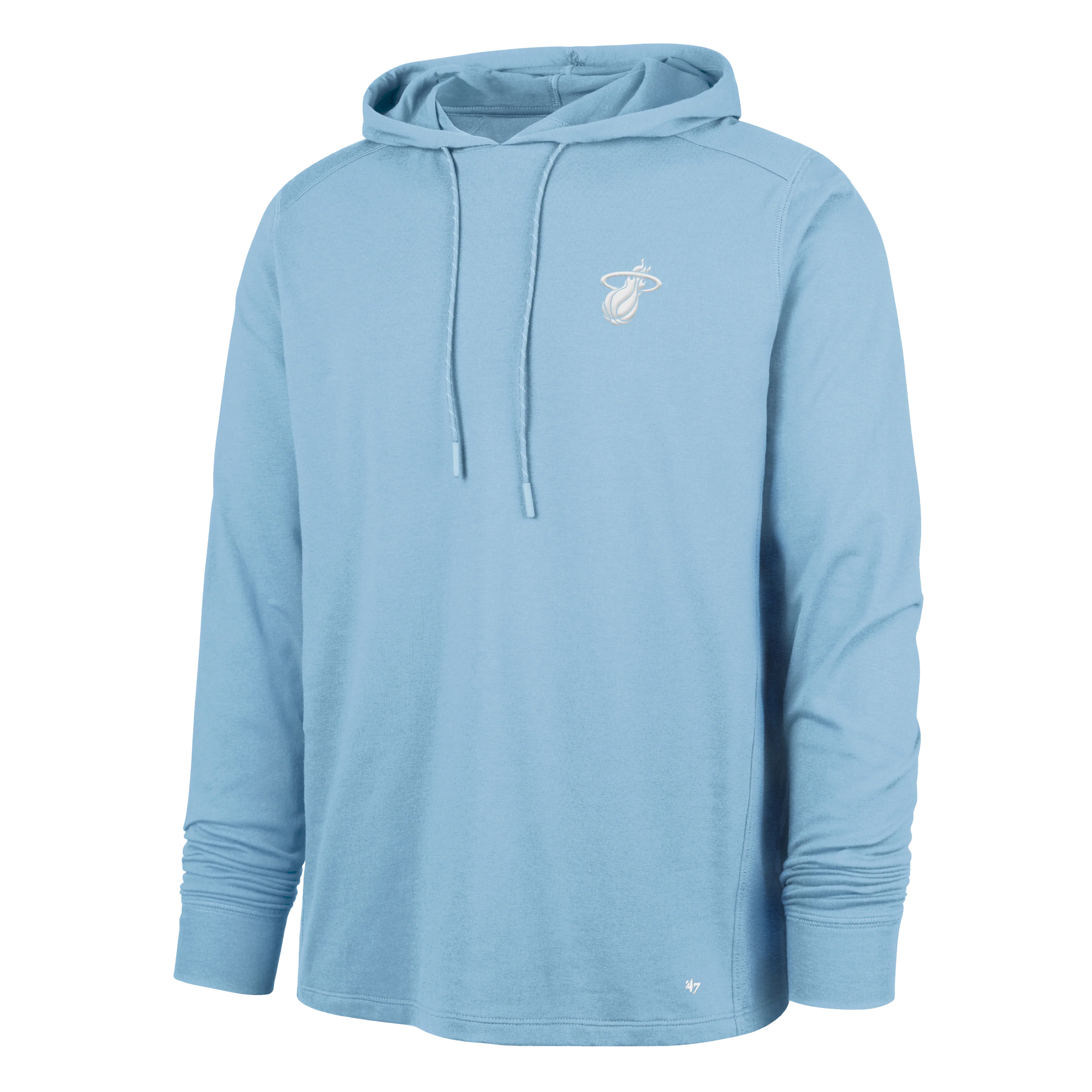 '47 Brand Miami HEAT Original Vice Nights Blue Hoodie - Image 5