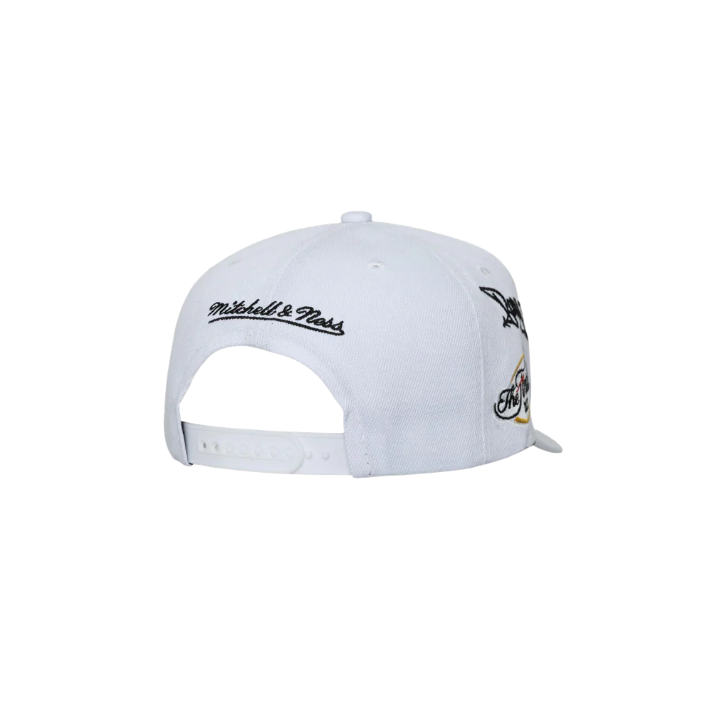 Mitchell & Ness Miami HEAT 2013 NBA Finals White Snapback - Image 2