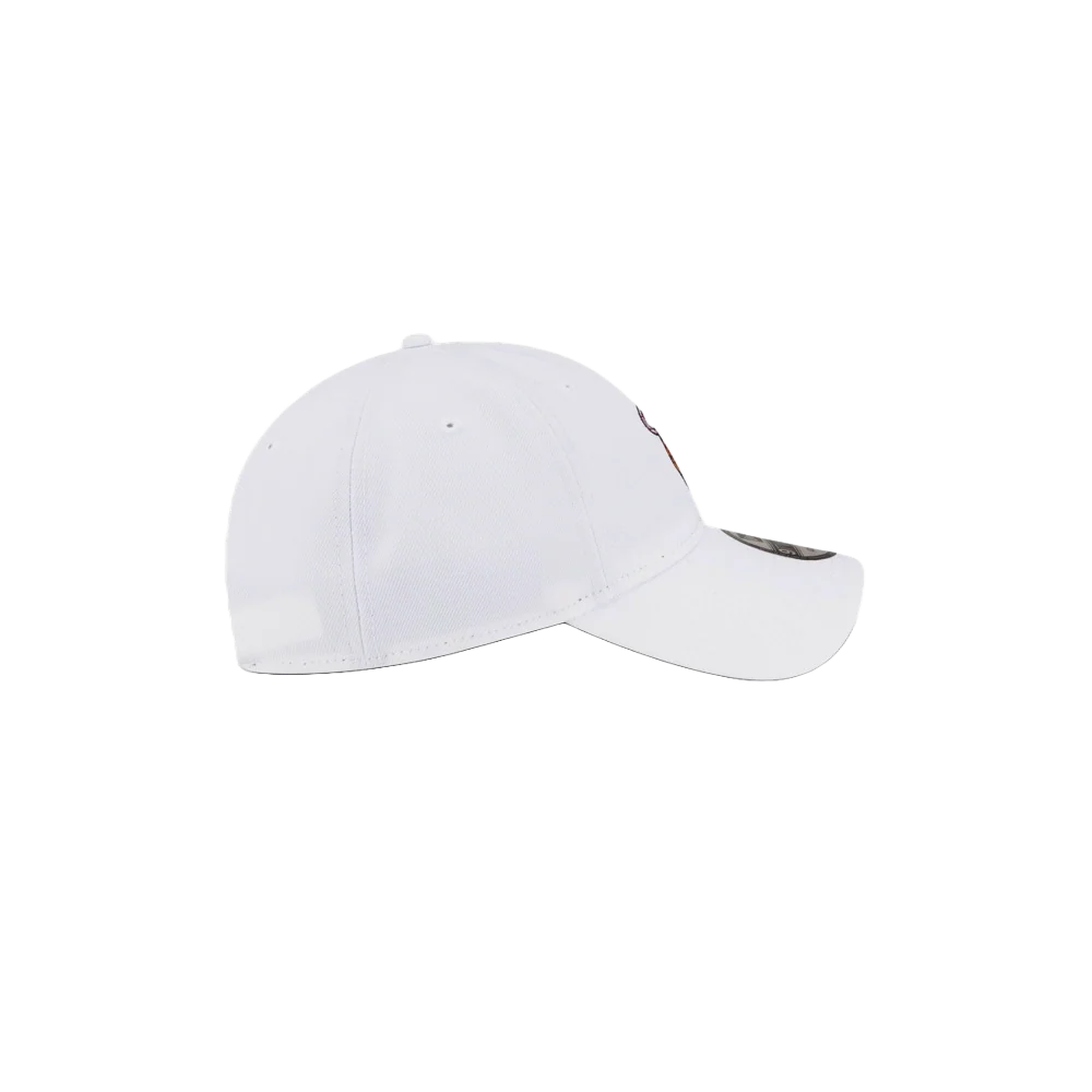 Britto x HEAT Logo White Dad Hat - Image 3