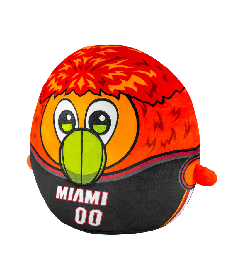Miami HEAT Burnie Pillow Plushie - Image 3