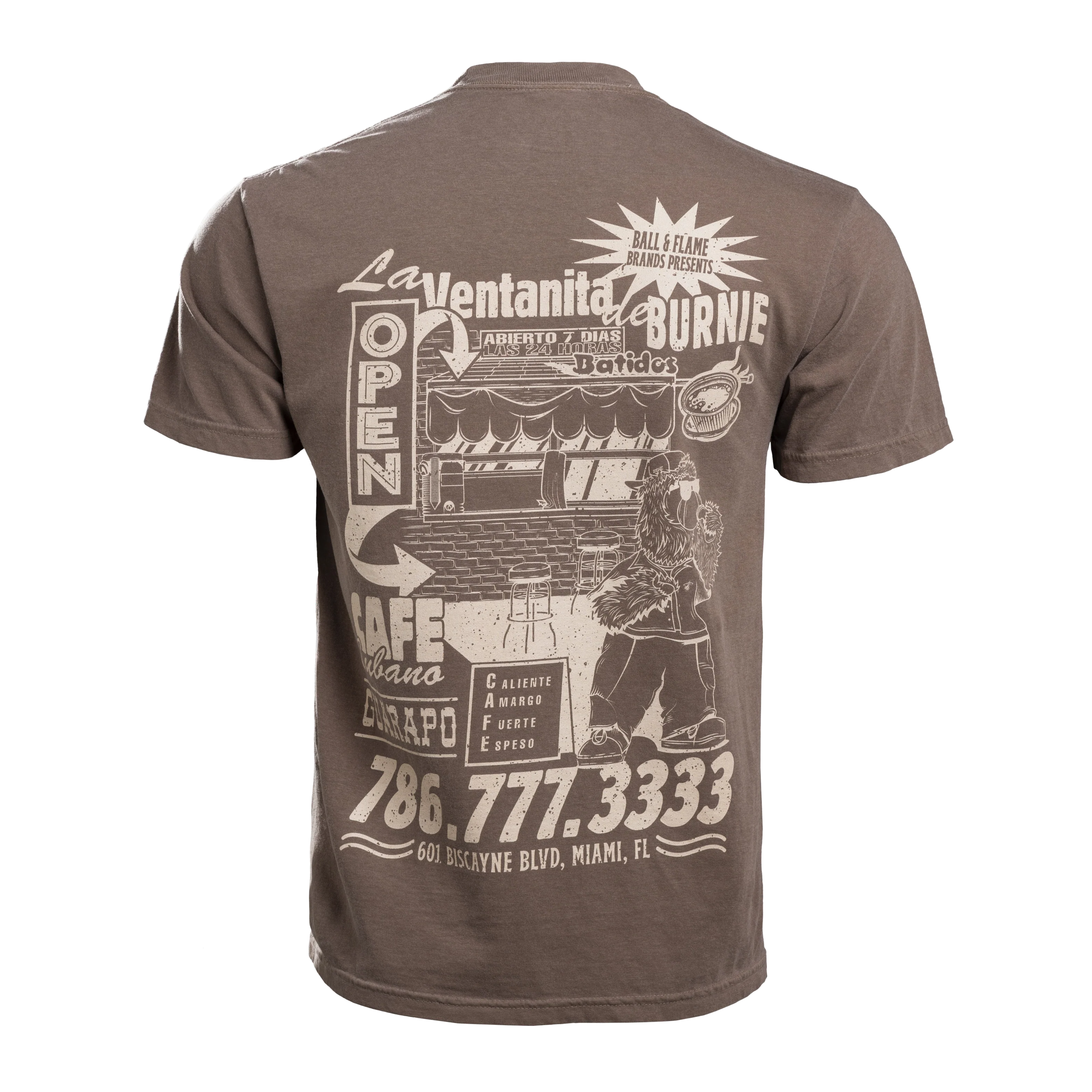 Court Culture Burnie's Ventanita Espresso Unisex Tee - Image 6