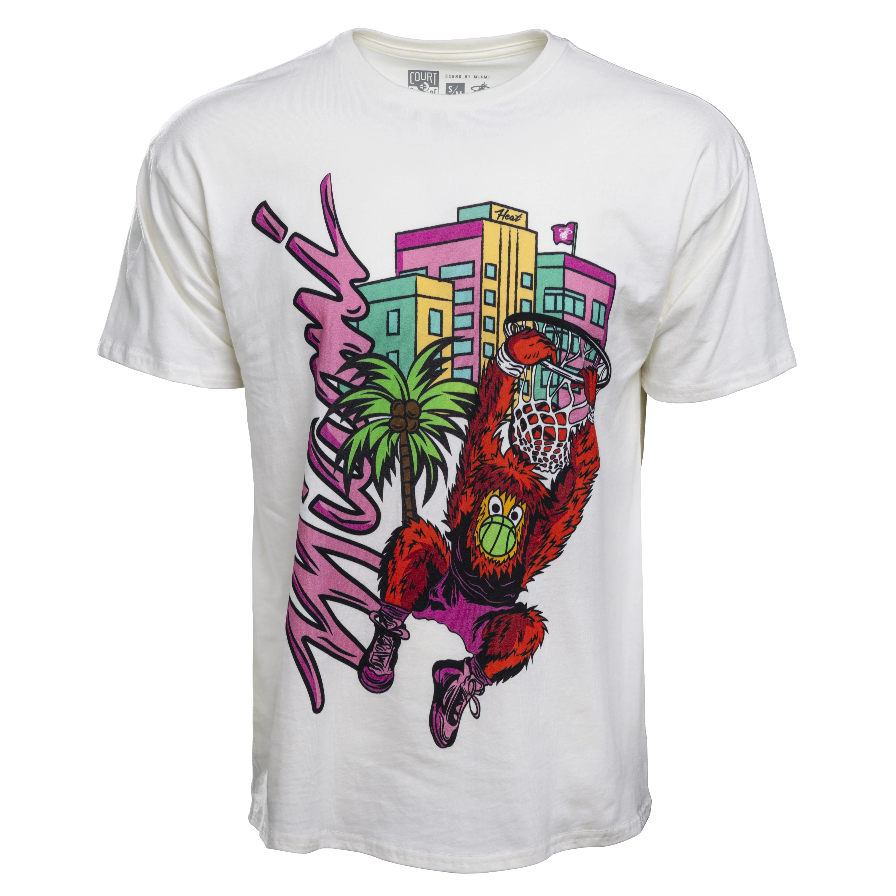 Court Culture Original Vice Nights "Ocean Drive" Oversized Unisex Tee - Image 5