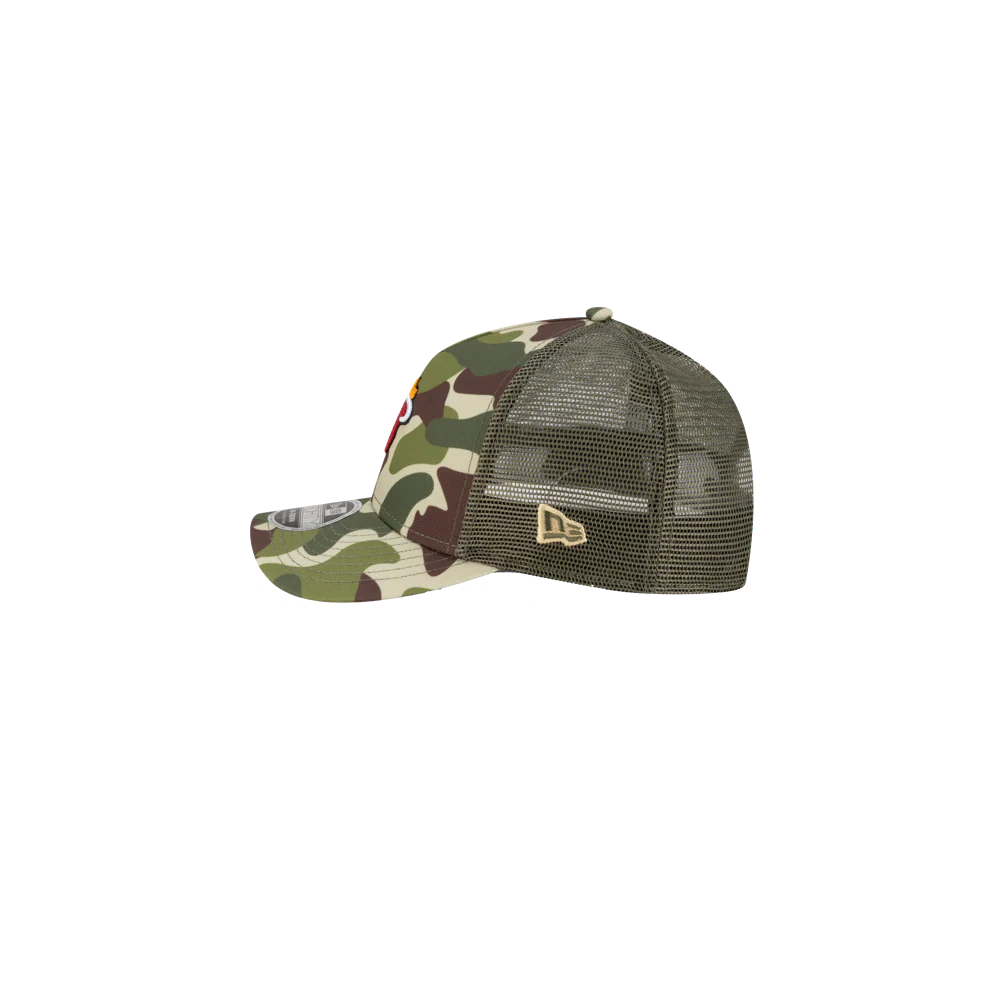 Court Culture Miami HEAT "Camo" Mesh Trucker - Image 4