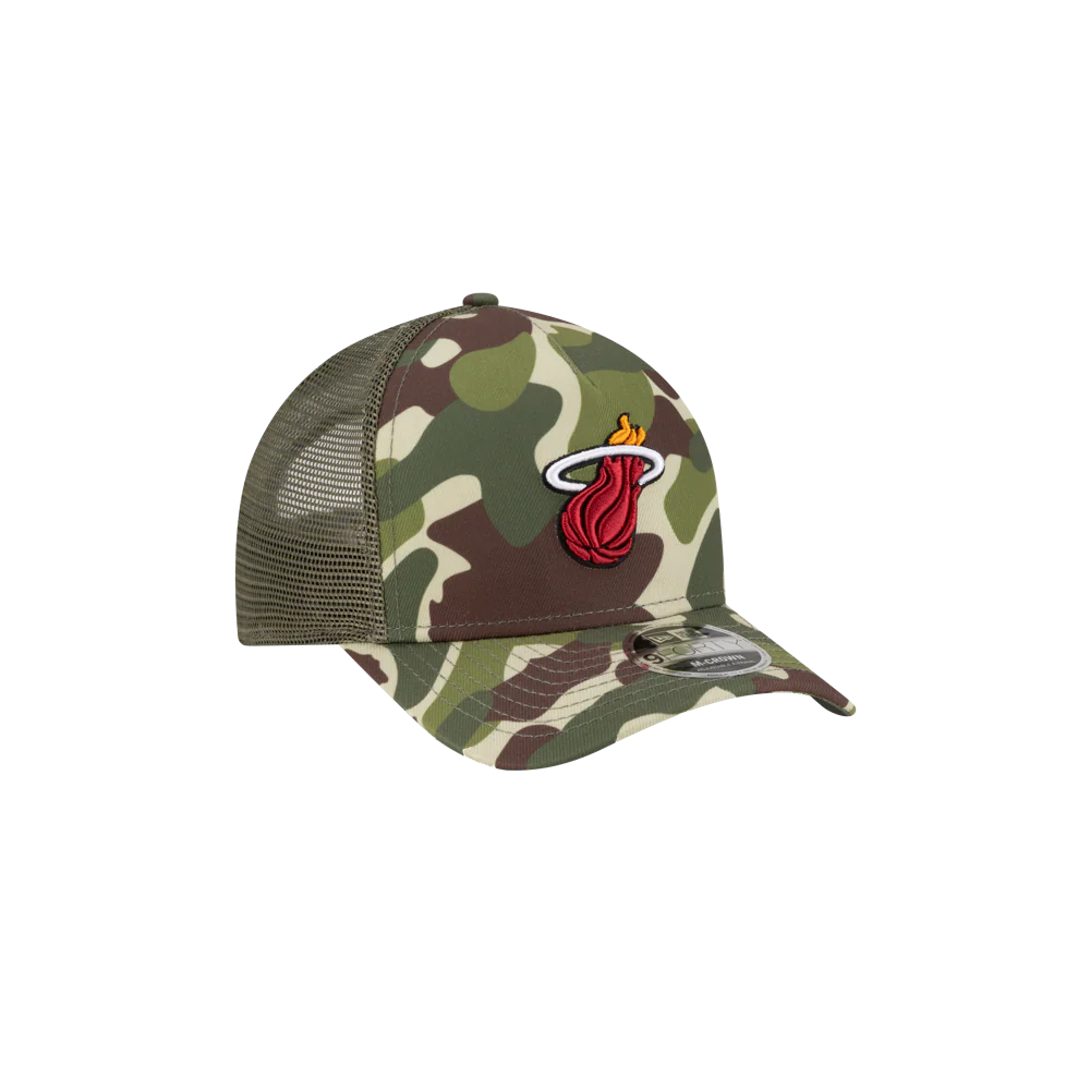Court Culture Miami HEAT "Camo" Mesh Trucker - Image 5