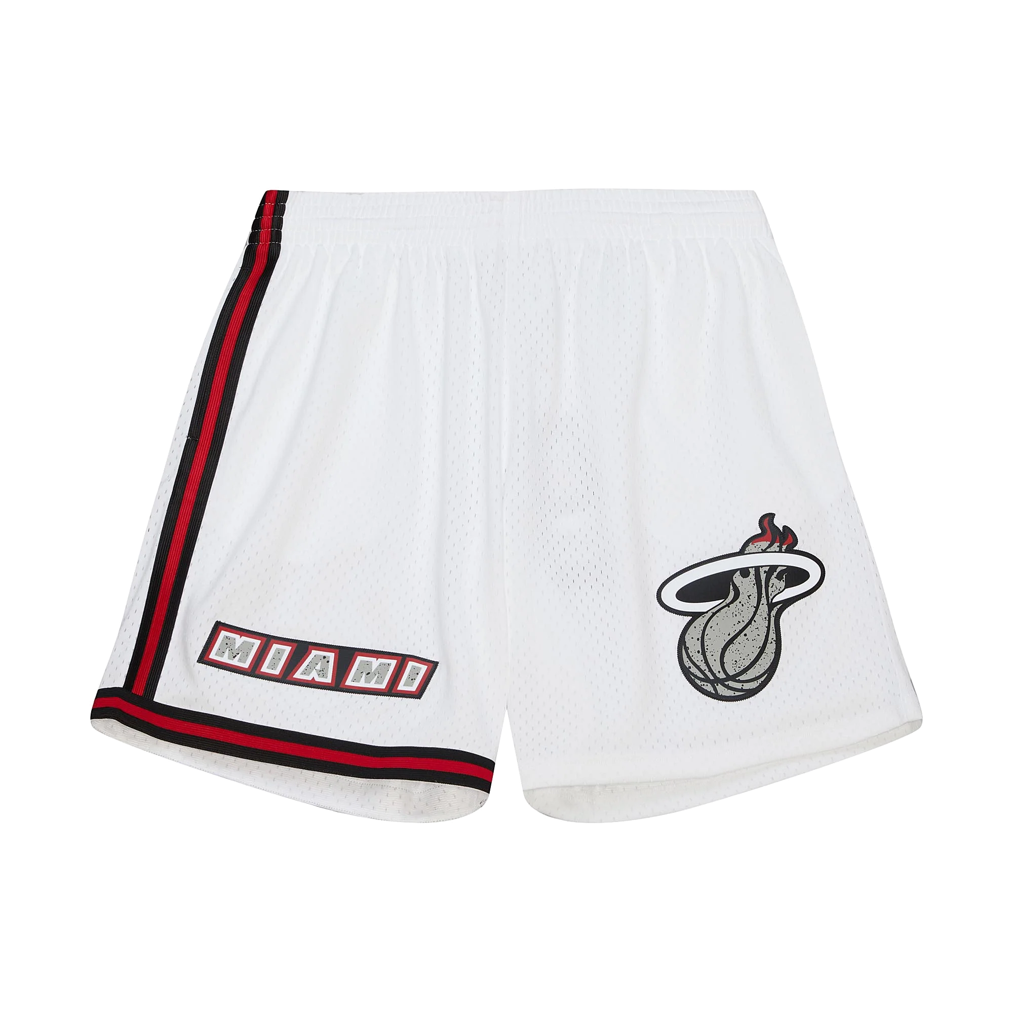 Mitchell & Ness Miami HEAT Cement Swingman Shorts