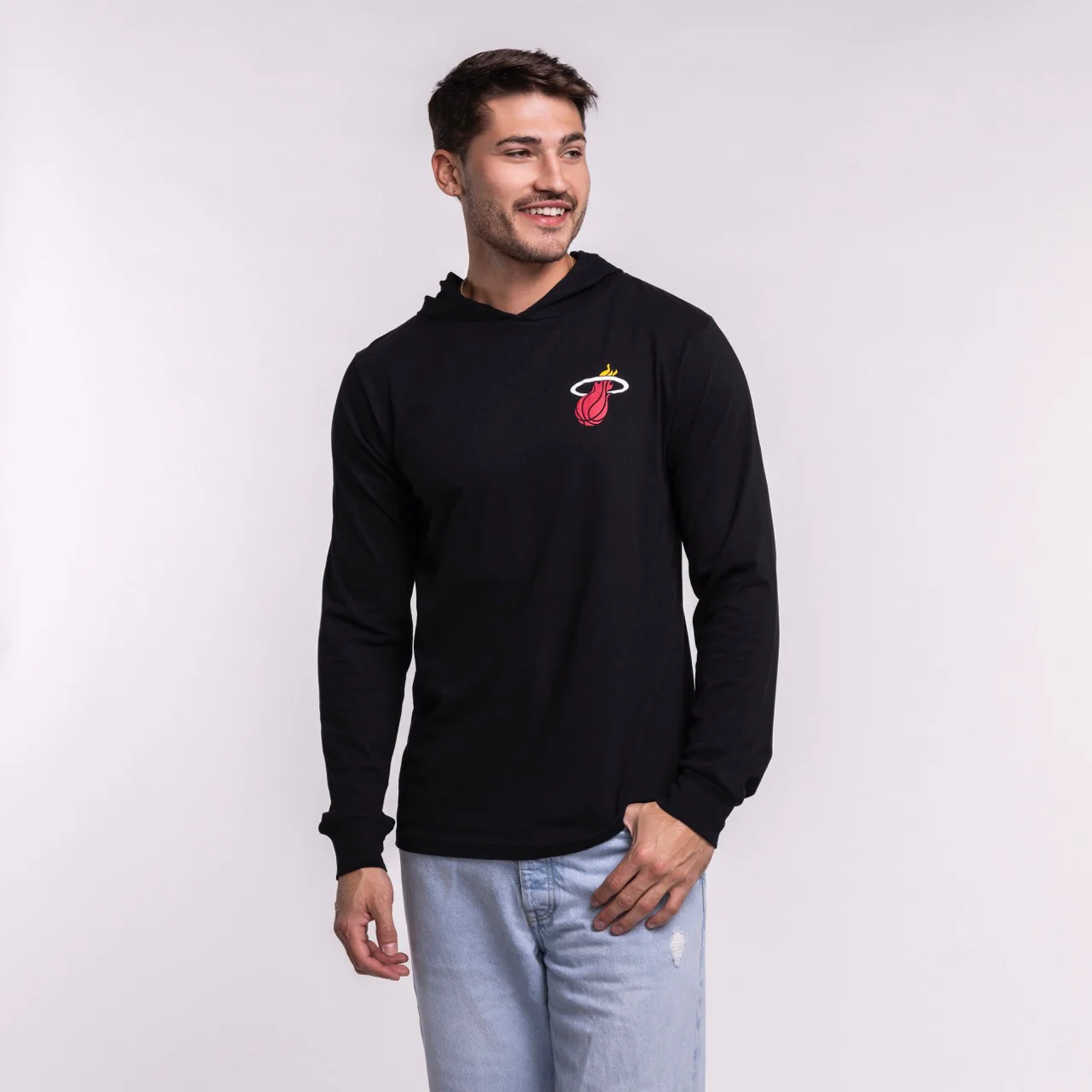 Sportiqe Miami HEAT Solano Logo Hoodie