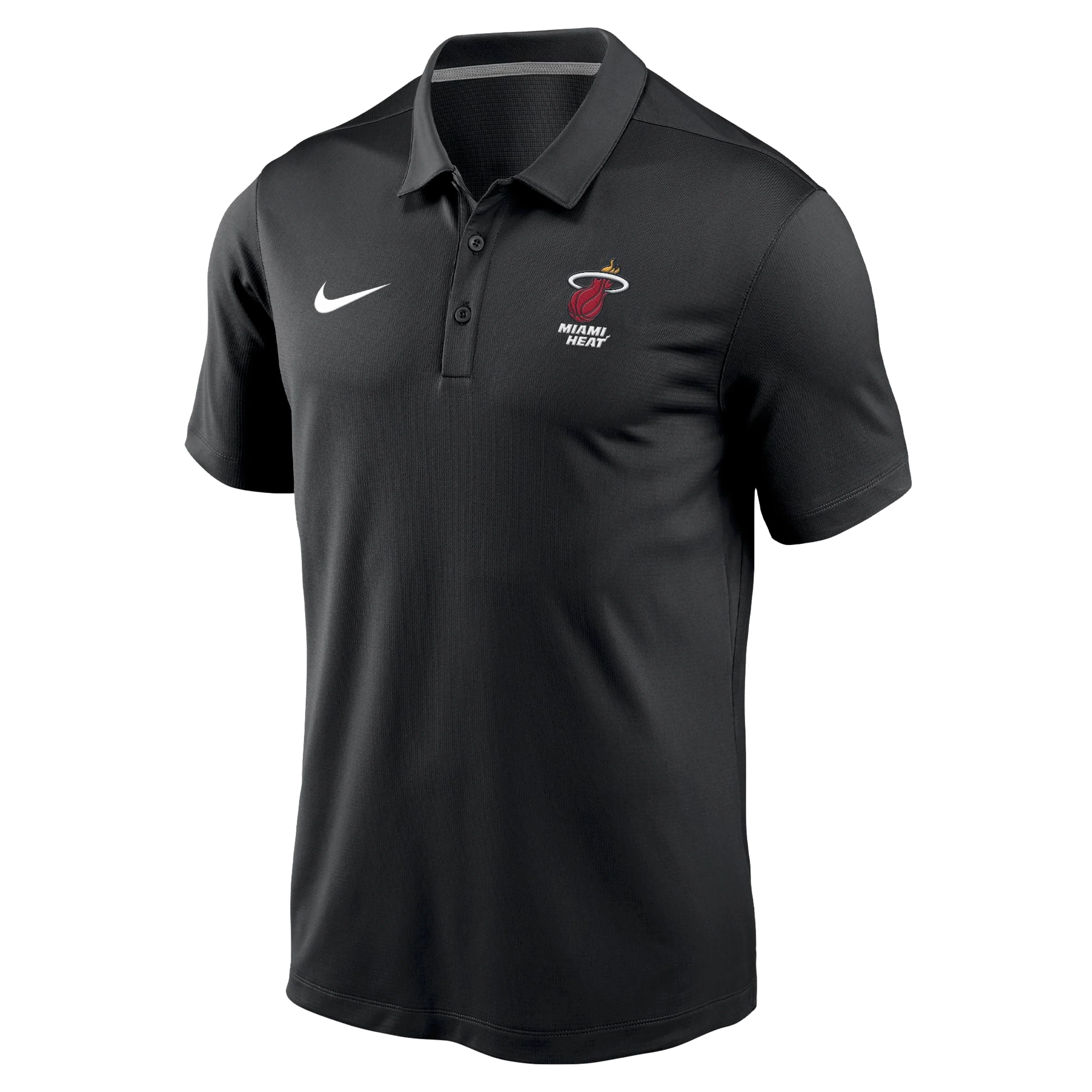 Nike Miami HEAT Logo Varsity Polo - Image 5