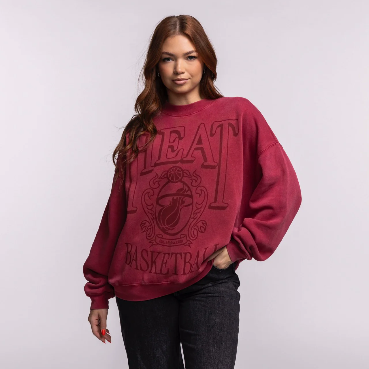 Court Culture "Collegiate" Oversized Unisex Crewneck - Image 3