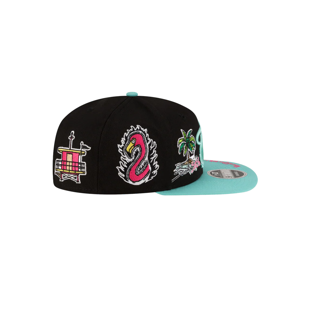 Court Culture Original Vice Nights Patch Snapback - Image 6
