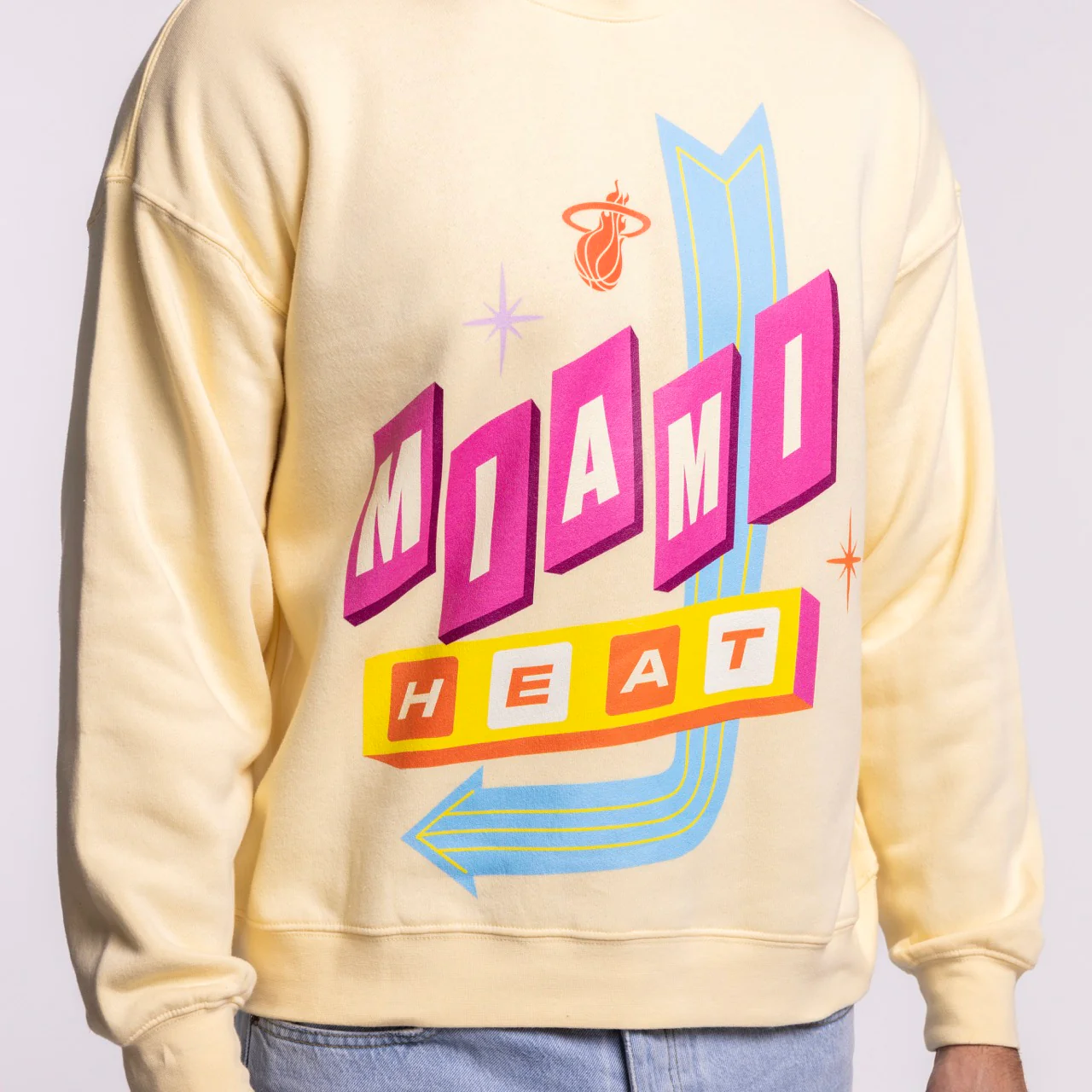 Court Culture Original Vice Nights "Ball-a-Rama" Oversized Unisex Crewneck - Image 4