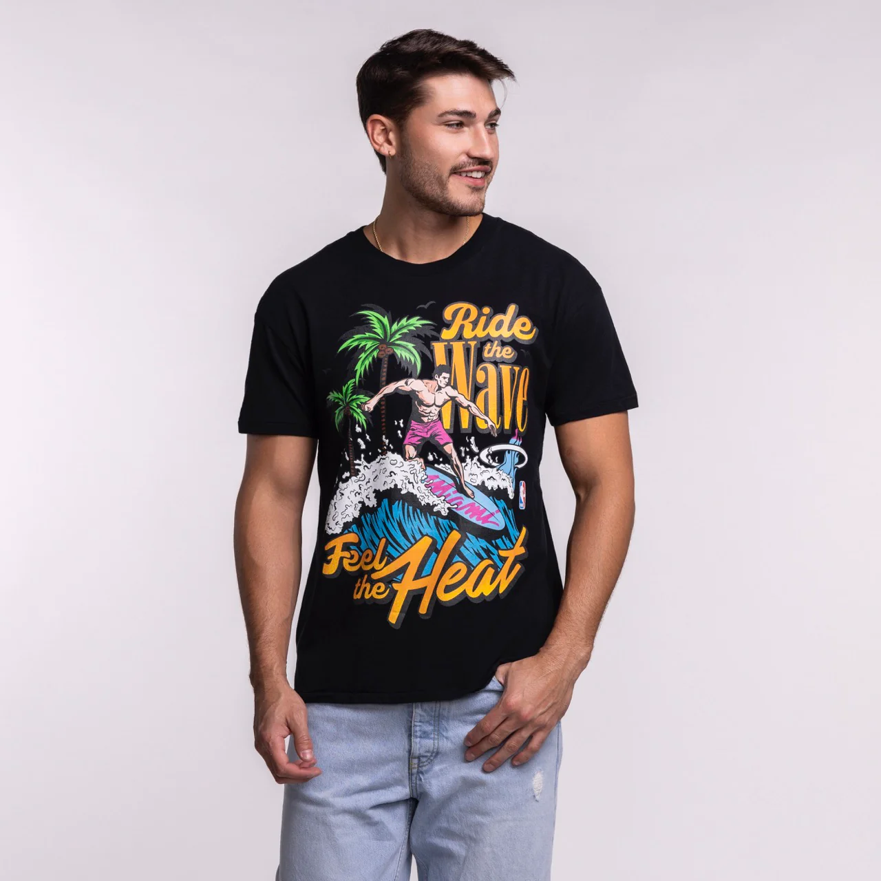 Court Culture Original Vice Nights "Ride the Wave" Tee - Image 3