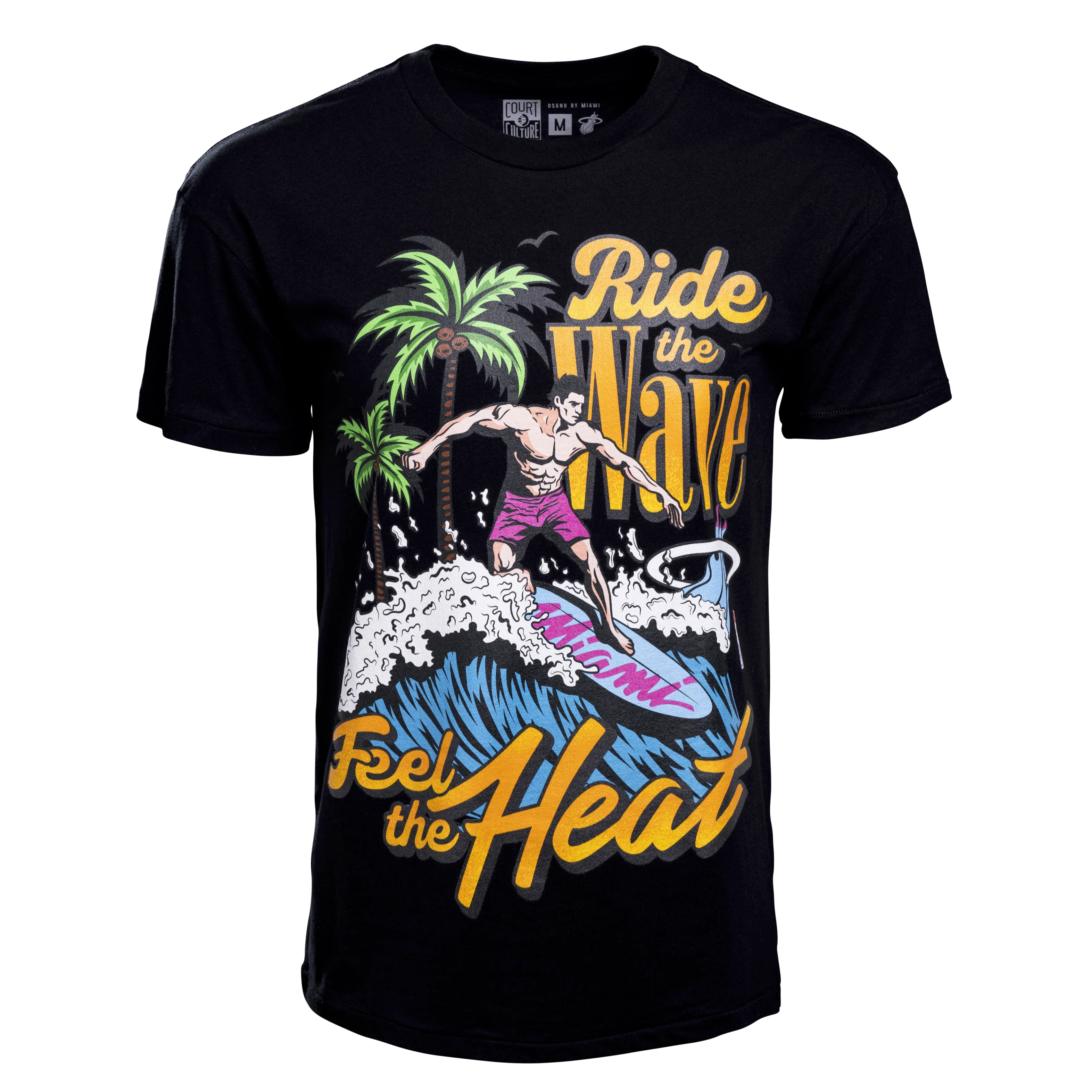 Court Culture Original Vice Nights "Ride the Wave" Tee - Image 4