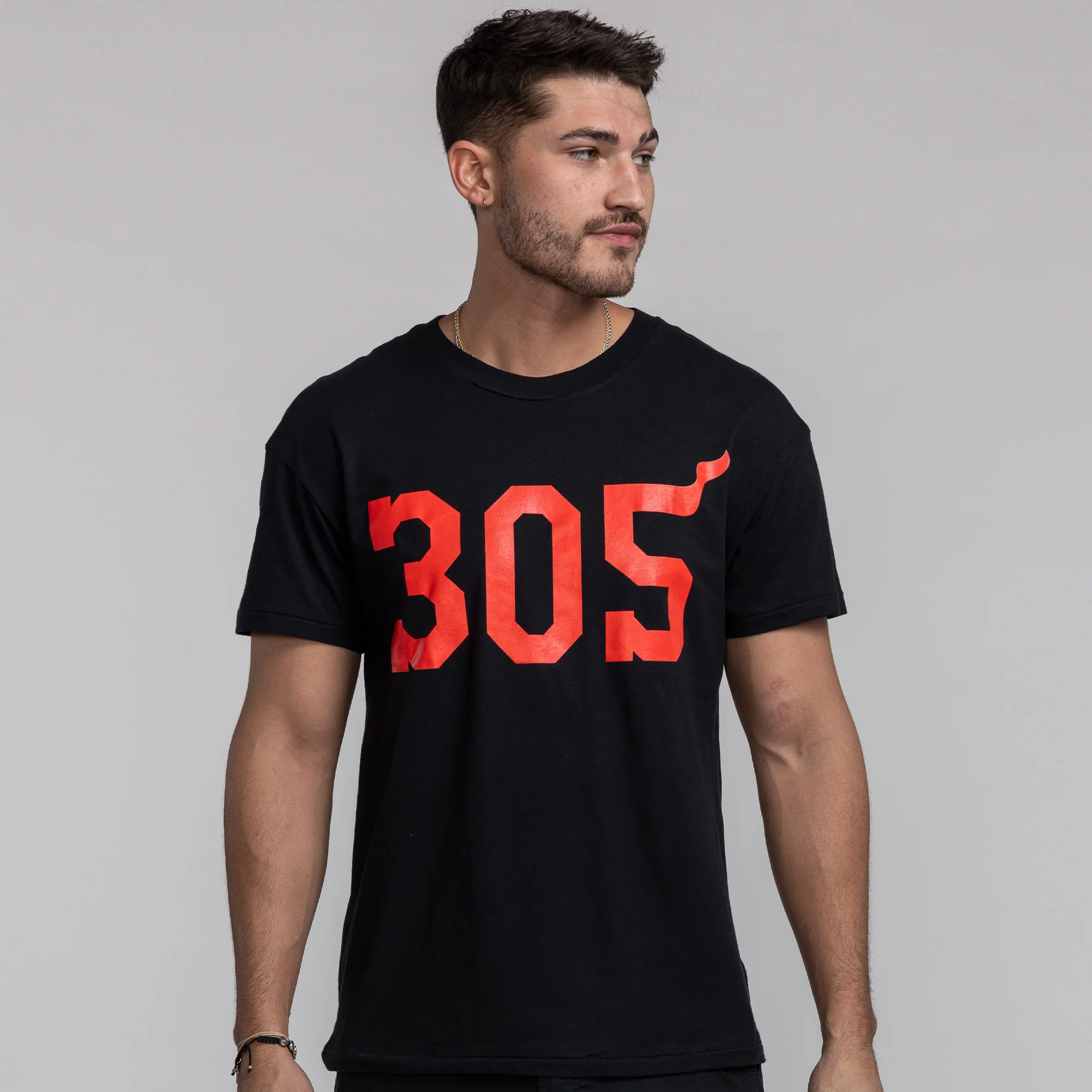 Court Culture 305 Black Tee - Image 3