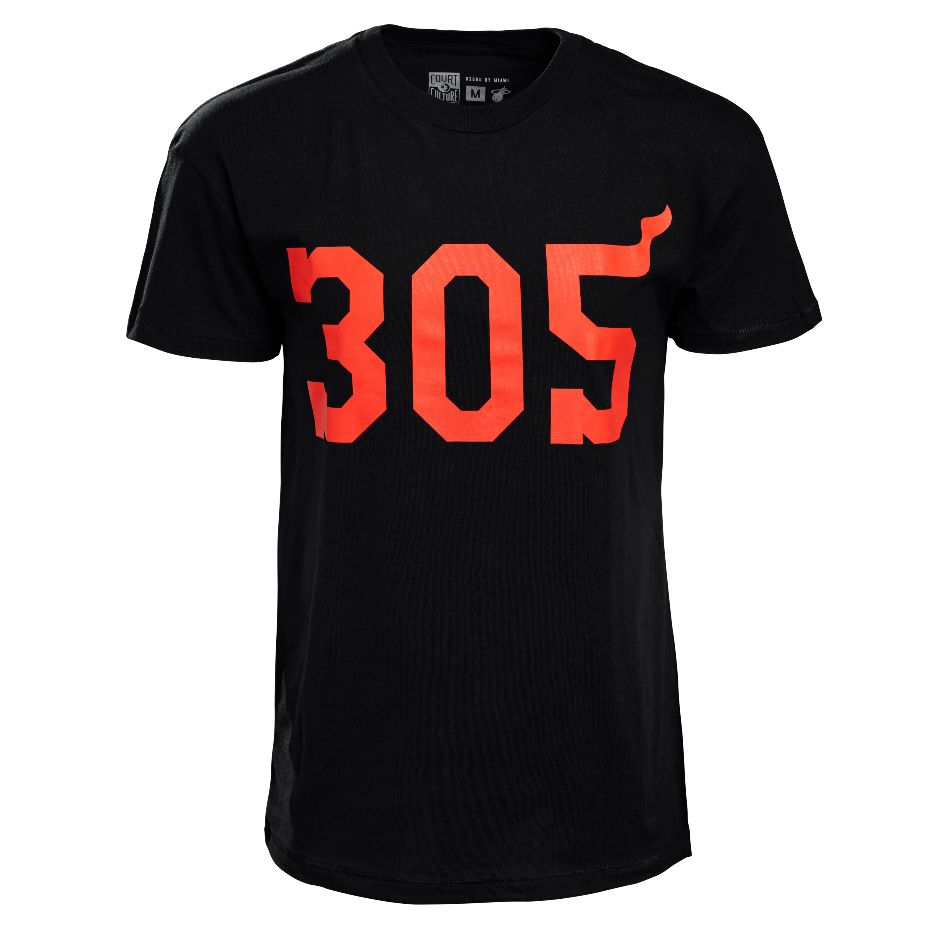Court Culture 305 Black Tee - Image 4