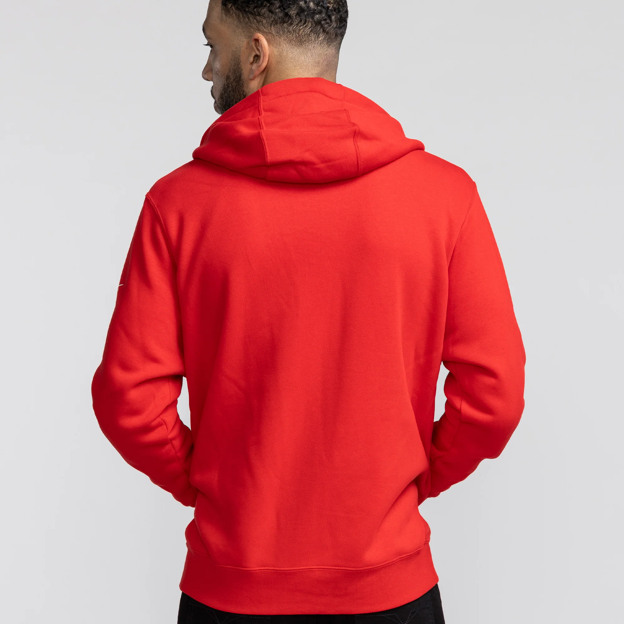 Nike HEAT Culture: Blood Red Logo Hoodie - Image 2