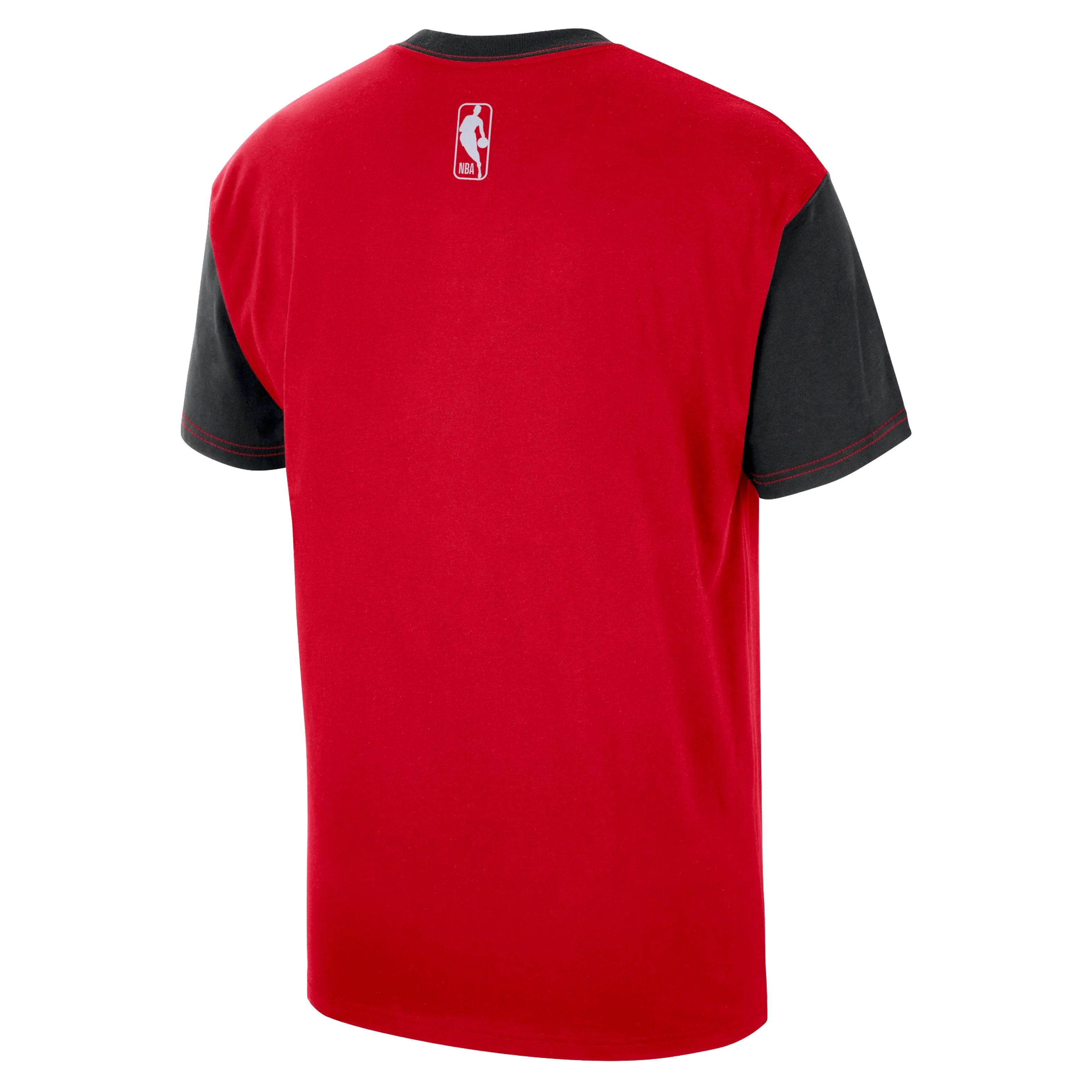 Nike HEAT Culture: Blood Red Colorblock Tee - Image 2