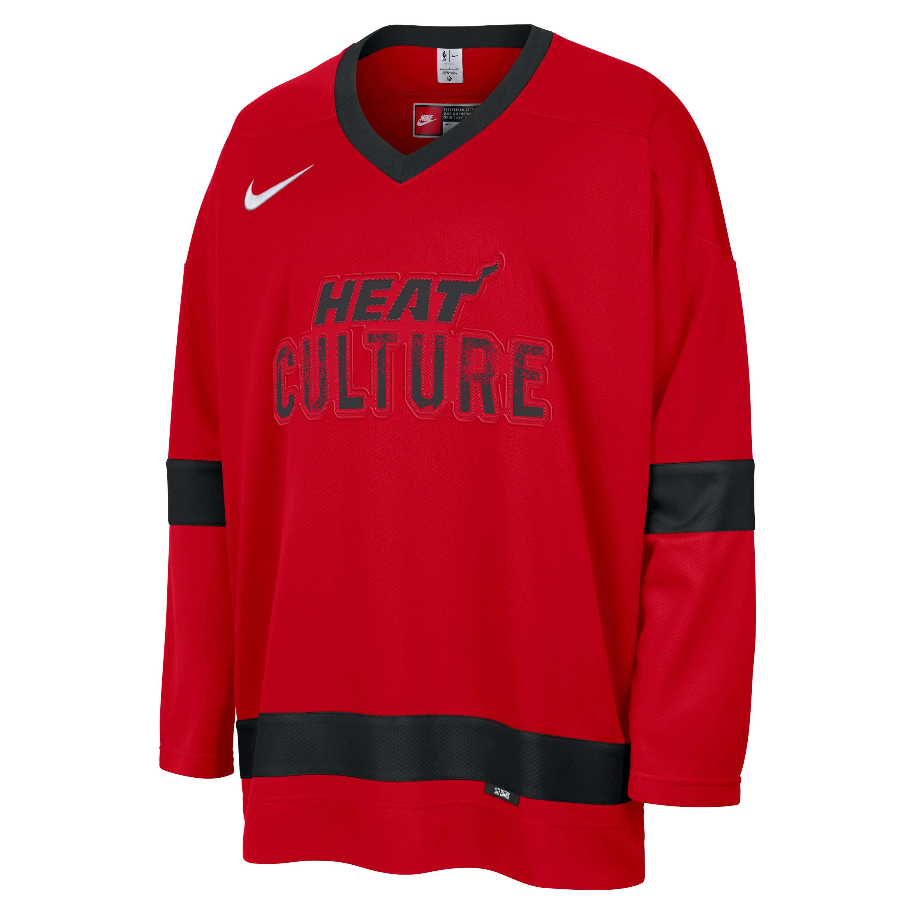 Nike HEAT Culture: Blood Red Hockey Jersey