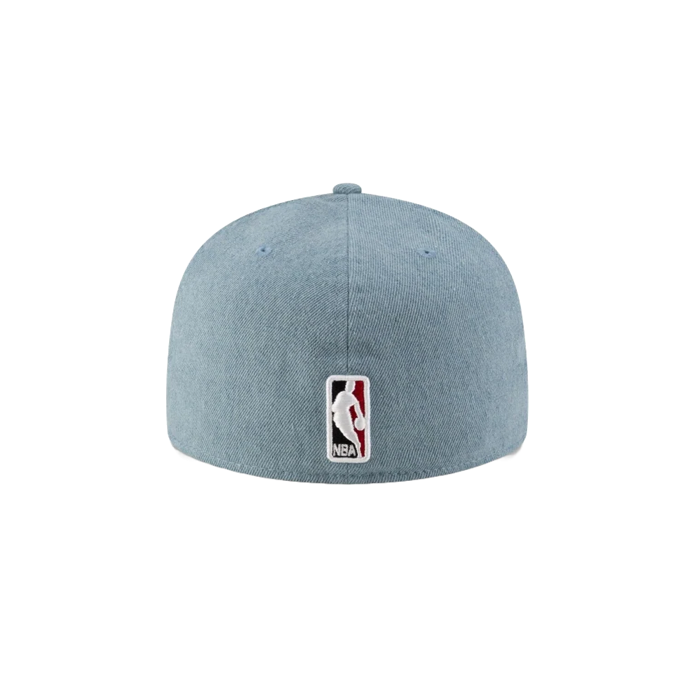 Court Culture Denim Fitted Hat - Image 2