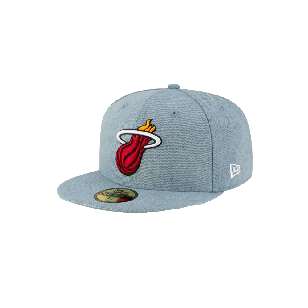 Court Culture Denim Fitted Hat - Image 3