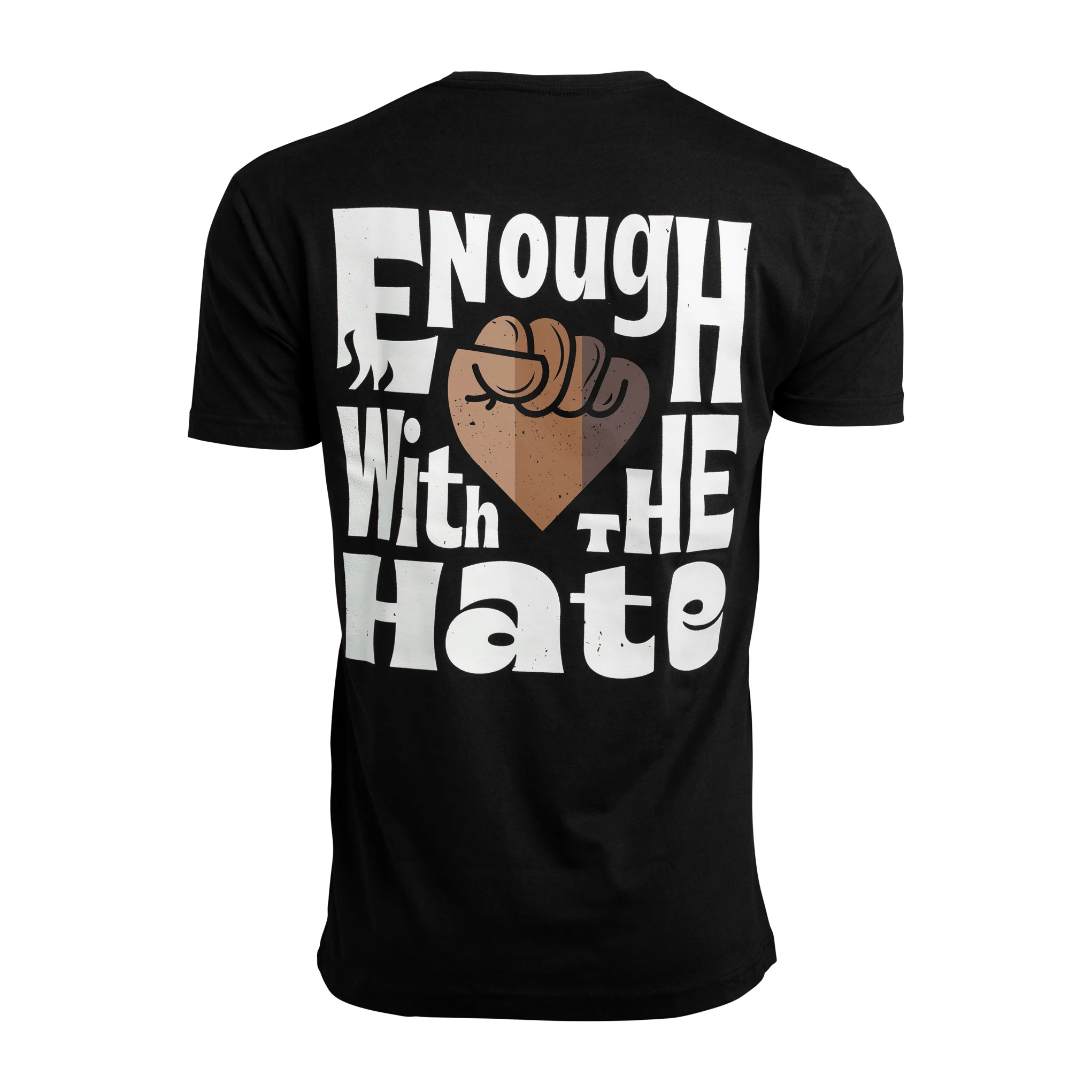 Court Culture Enough With The Hate Men's Tee - Image 2