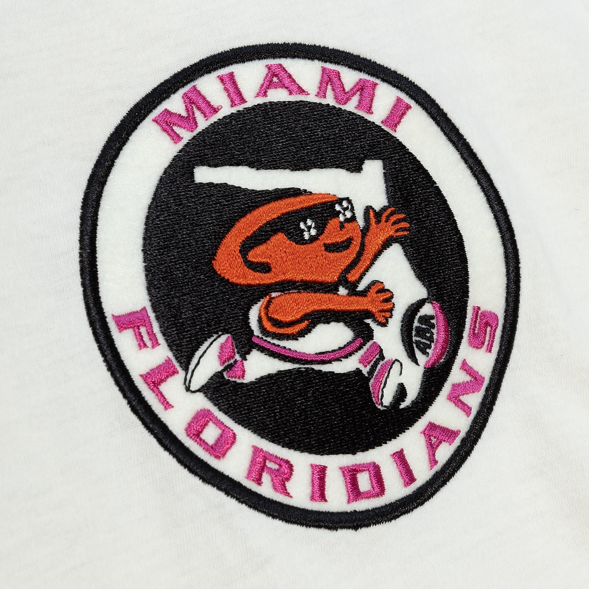 Court Culture X Mitchell and Ness Floridians Raglan Tee - Image 3