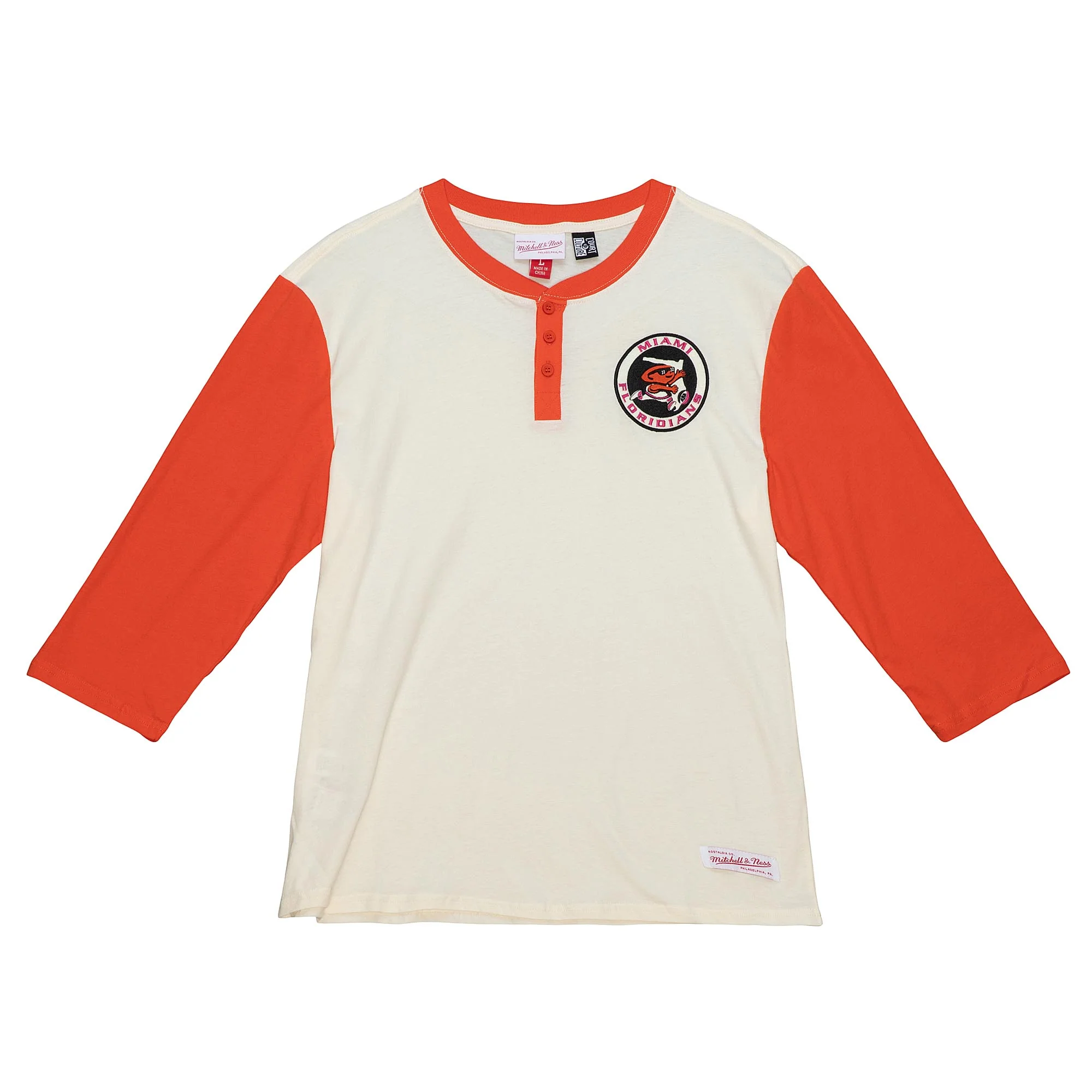 Court Culture X Mitchell and Ness Floridians Raglan Tee - Image 4