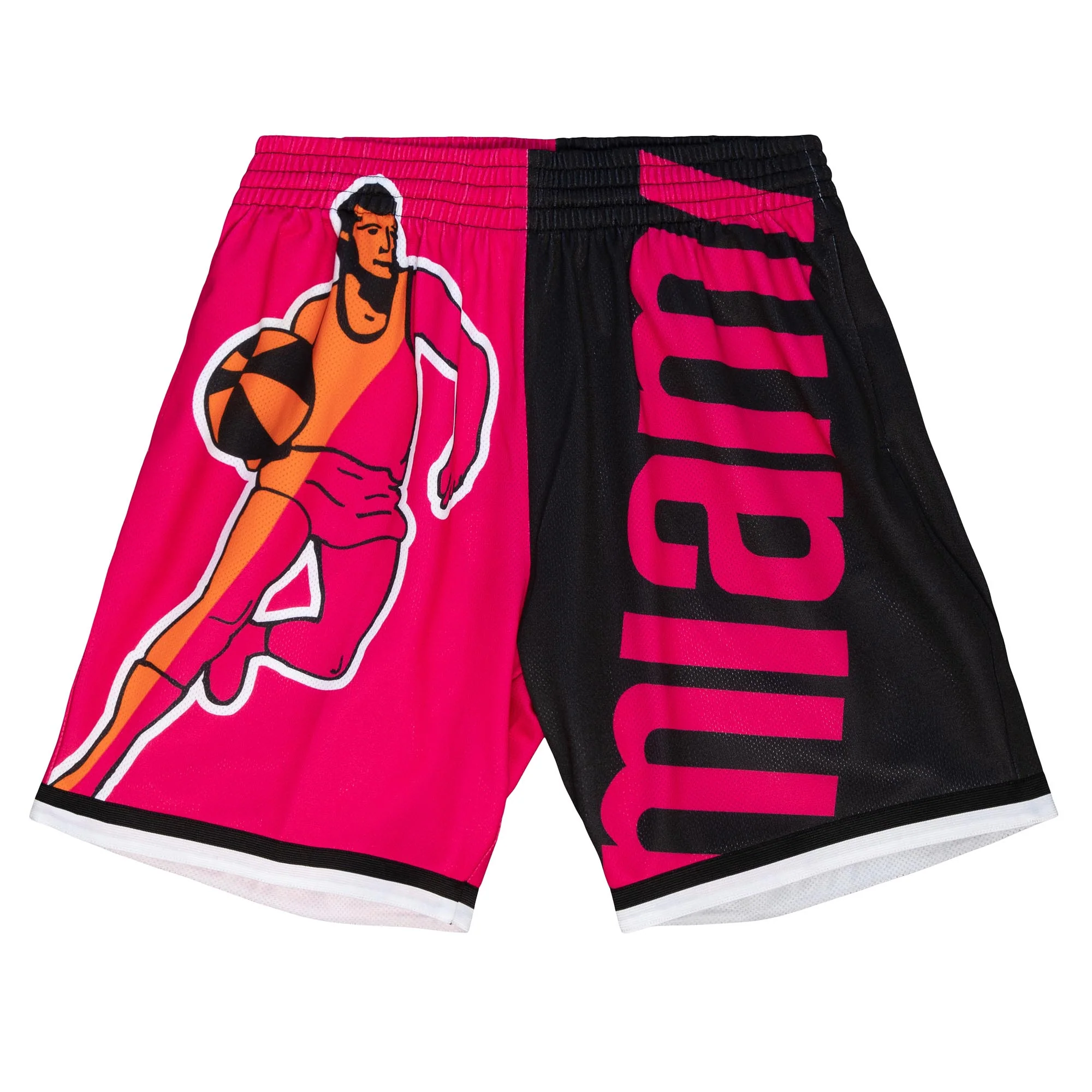 Court Culture X Mitchell and Ness Floridians Color Block Shorts - Image 4
