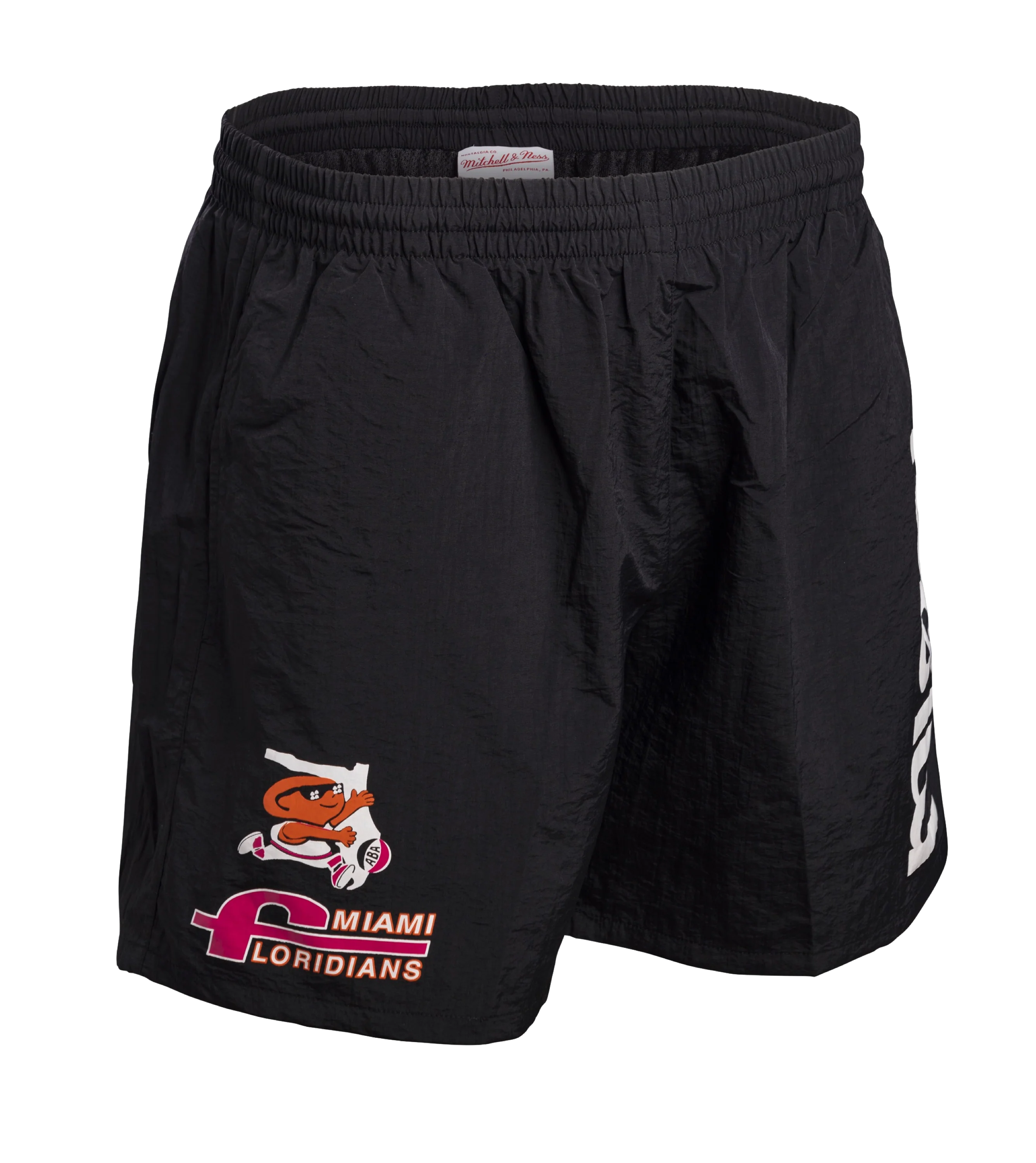 Court Culture X Mitchell and Ness Floridians Black Miami Shorts - Image 3