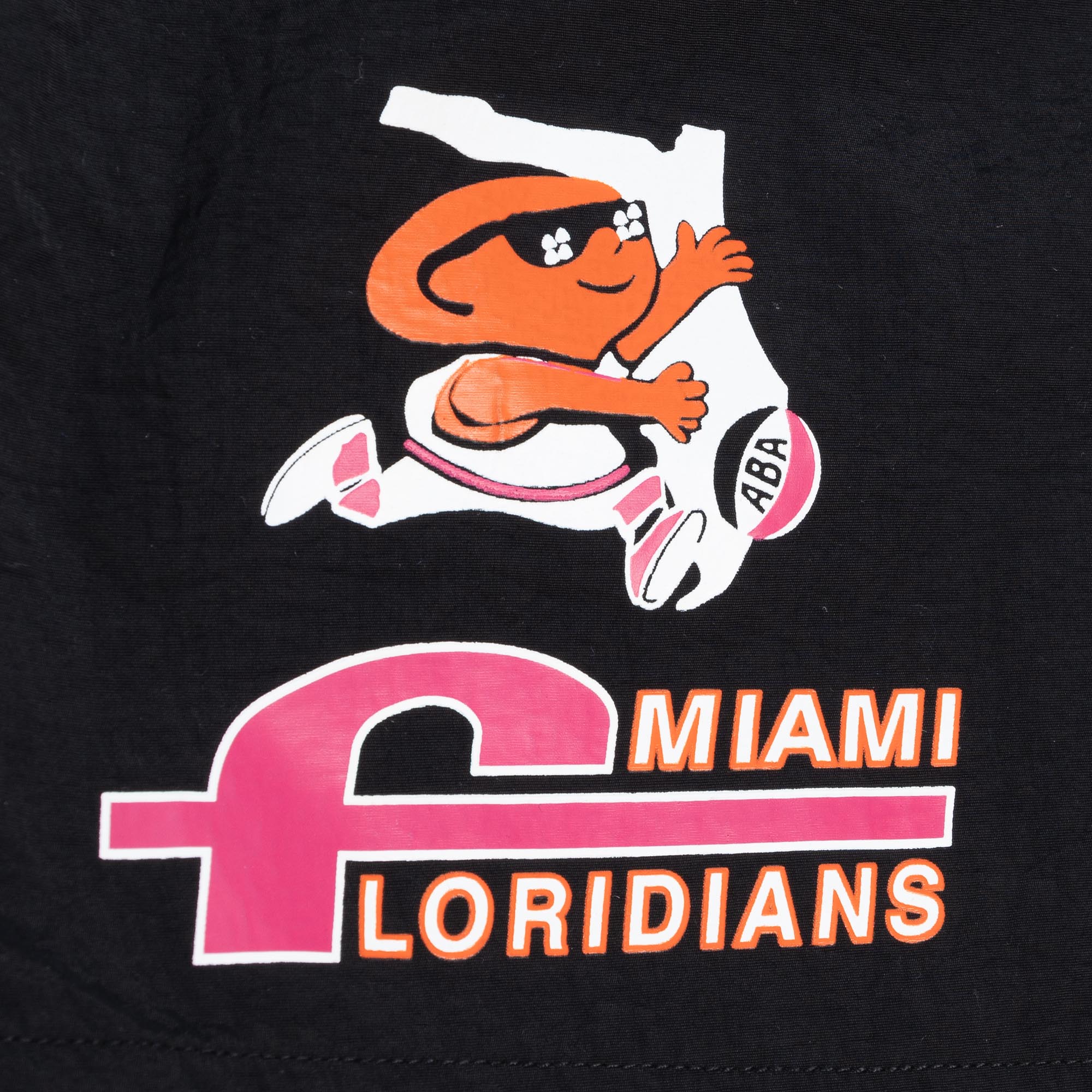 Court Culture X Mitchell and Ness Floridians Black Miami Shorts - Image 5