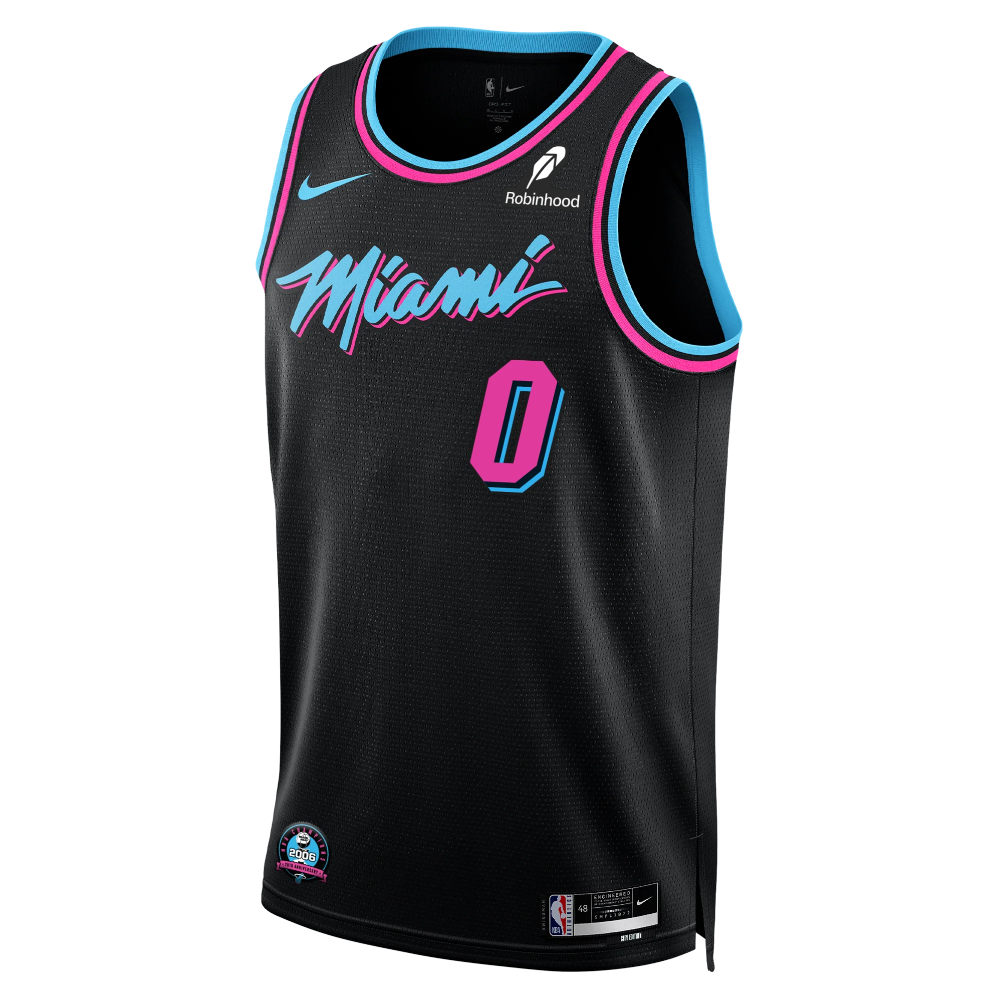 Simone Fontecchio Nike Original Vice Nights Swingman Jersey