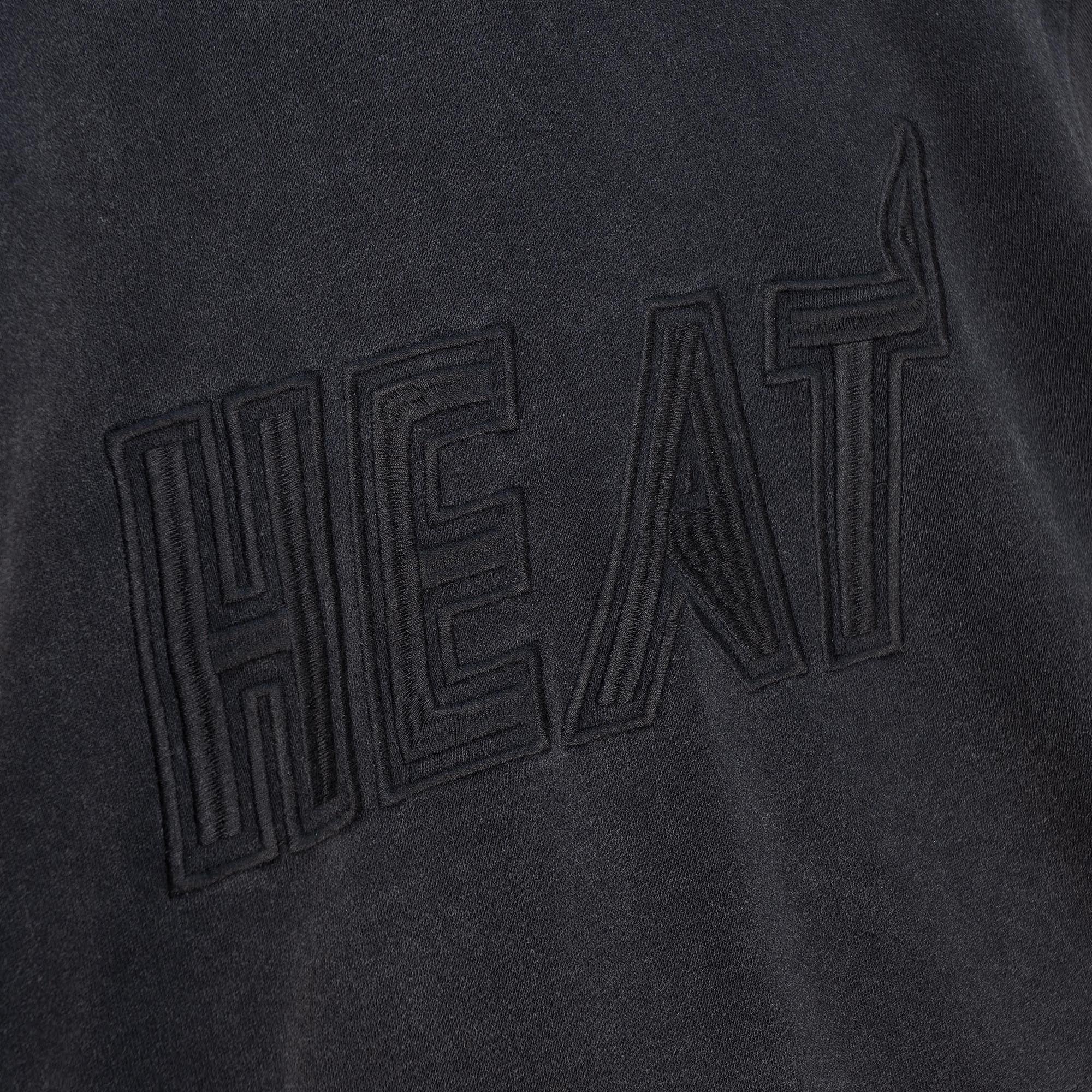 Mitchell and Ness Miami HEAT French Terry Hoodie - Image 2