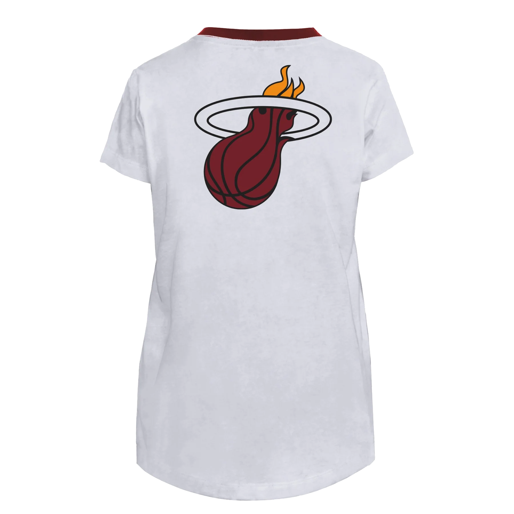 New Era Miami HEAT Sticker Girls Tee - Image 2
