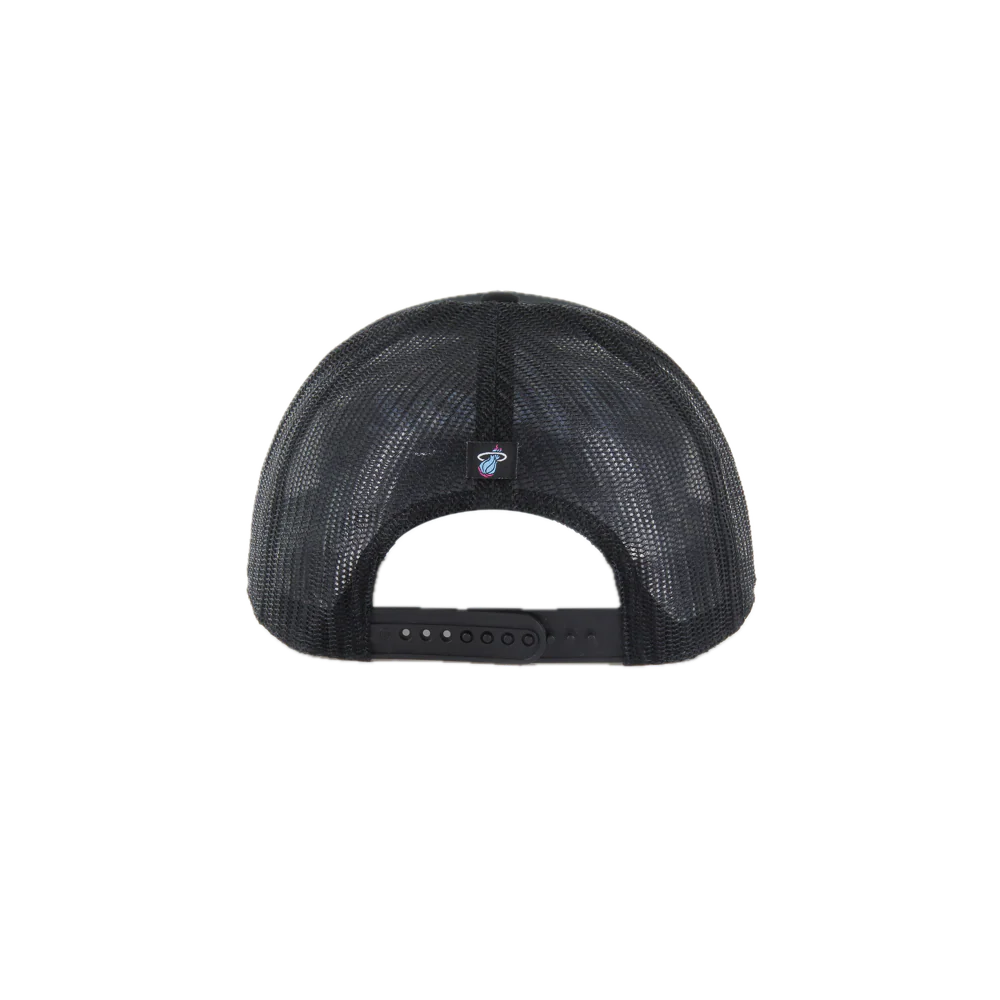 '47 Brand Miami HEAT Original Vice Garner Trucker Snapback - Image 2