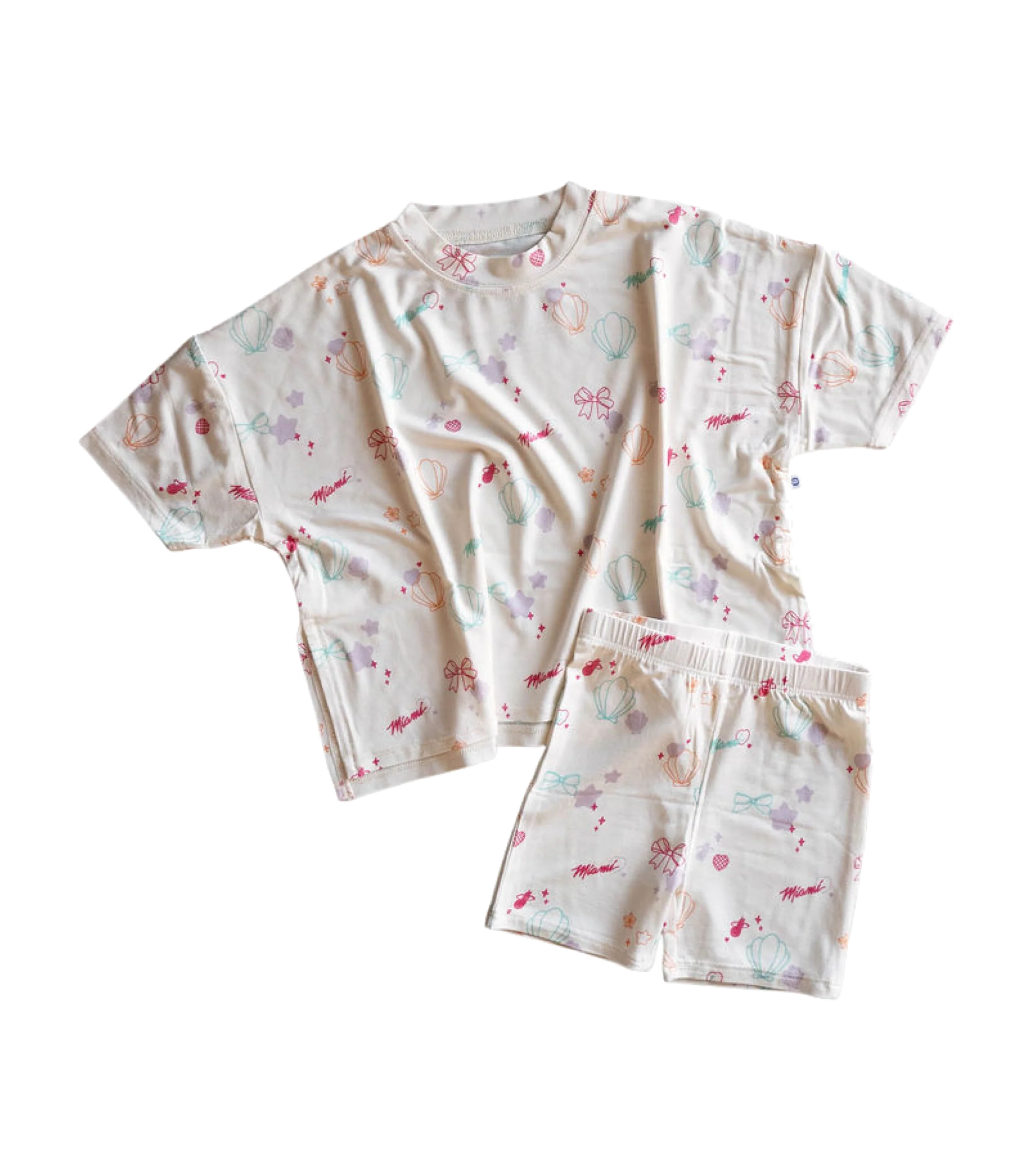 Court Culture x Everyday Leisure Neon Dreams Girl's Biker Set - Image 6