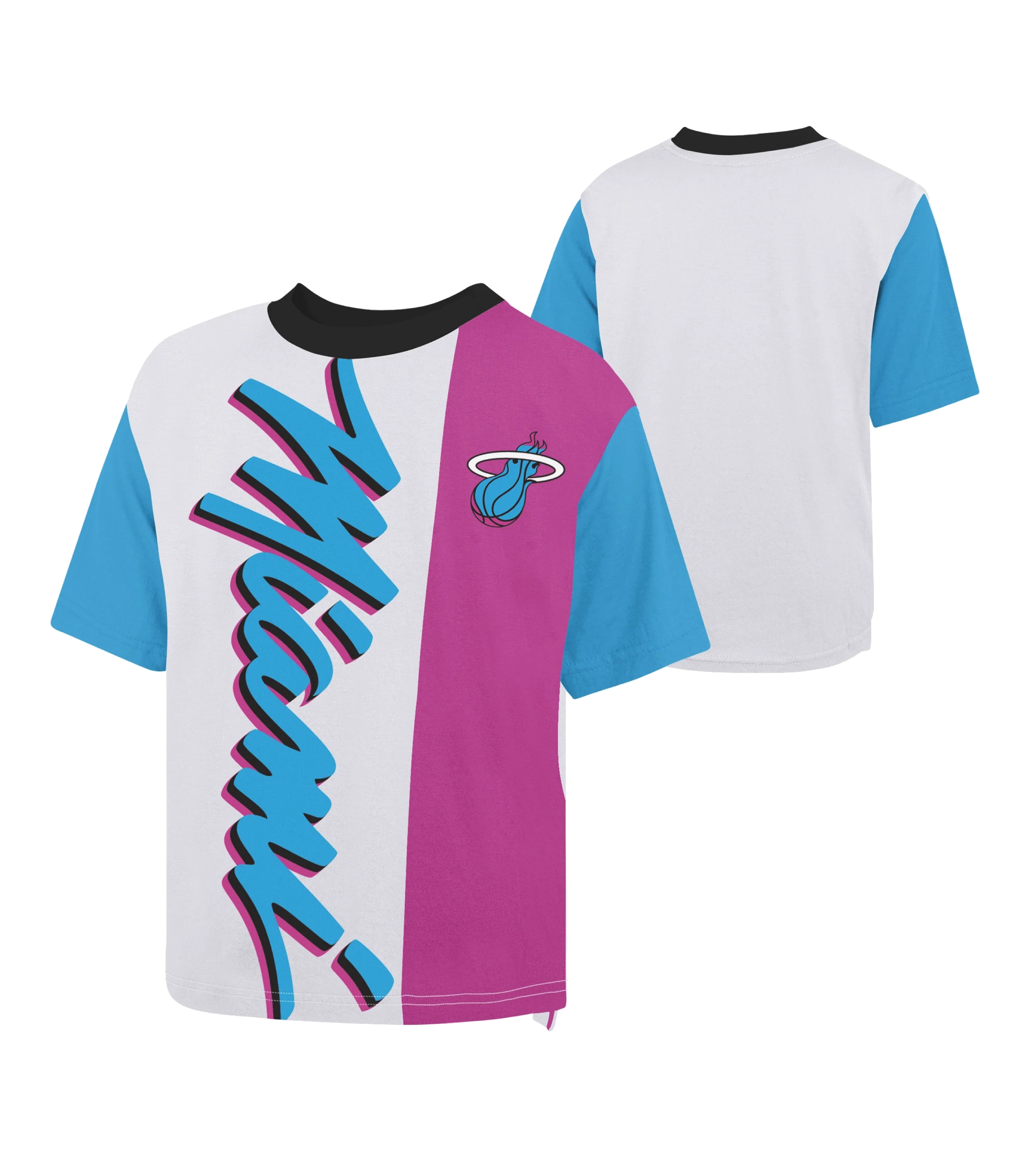 Court Culture Original Vice "Blue and Pink" Girls Tee - Image 3