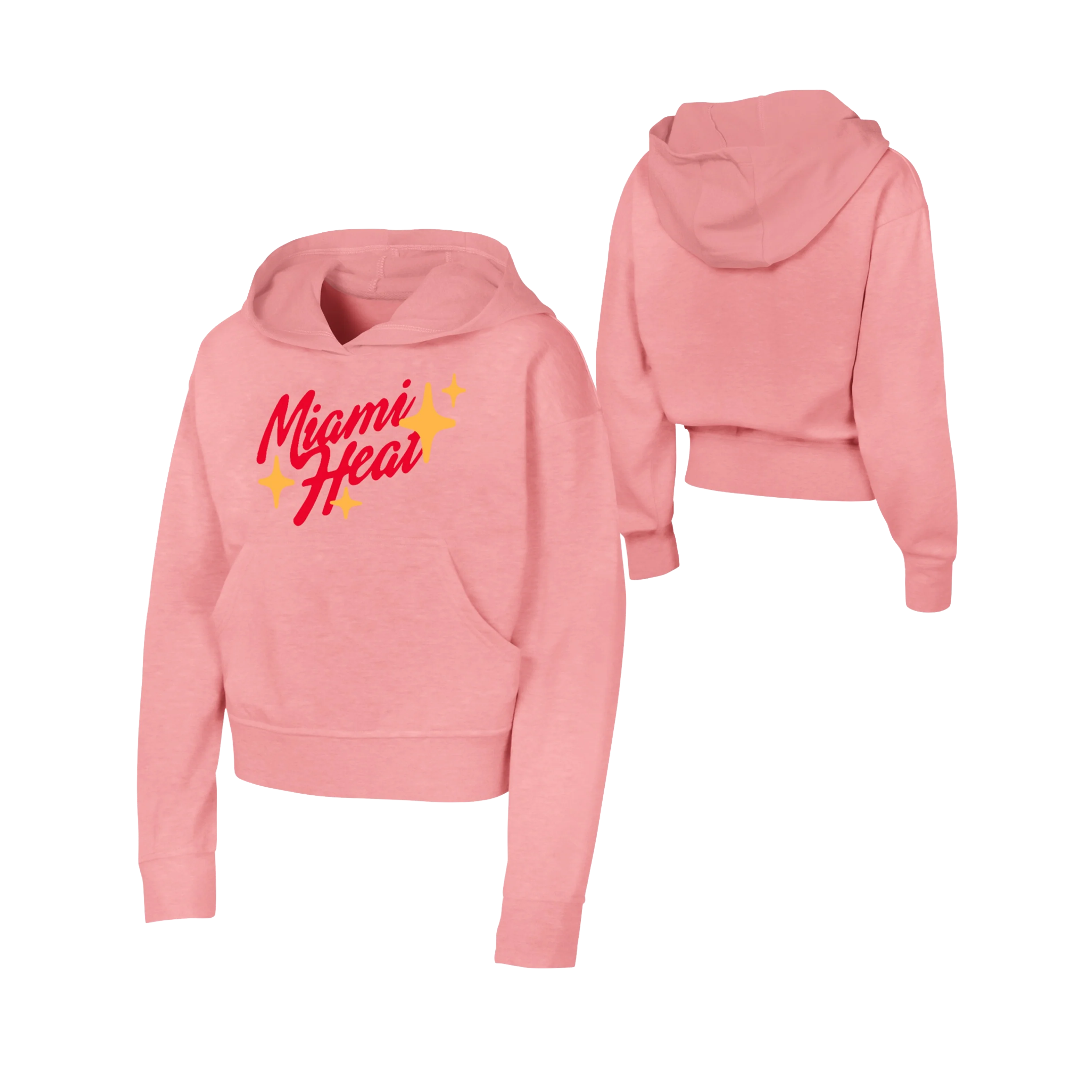 Court Culture Miami HEAT Cursive Kids Hoodie - Image 3