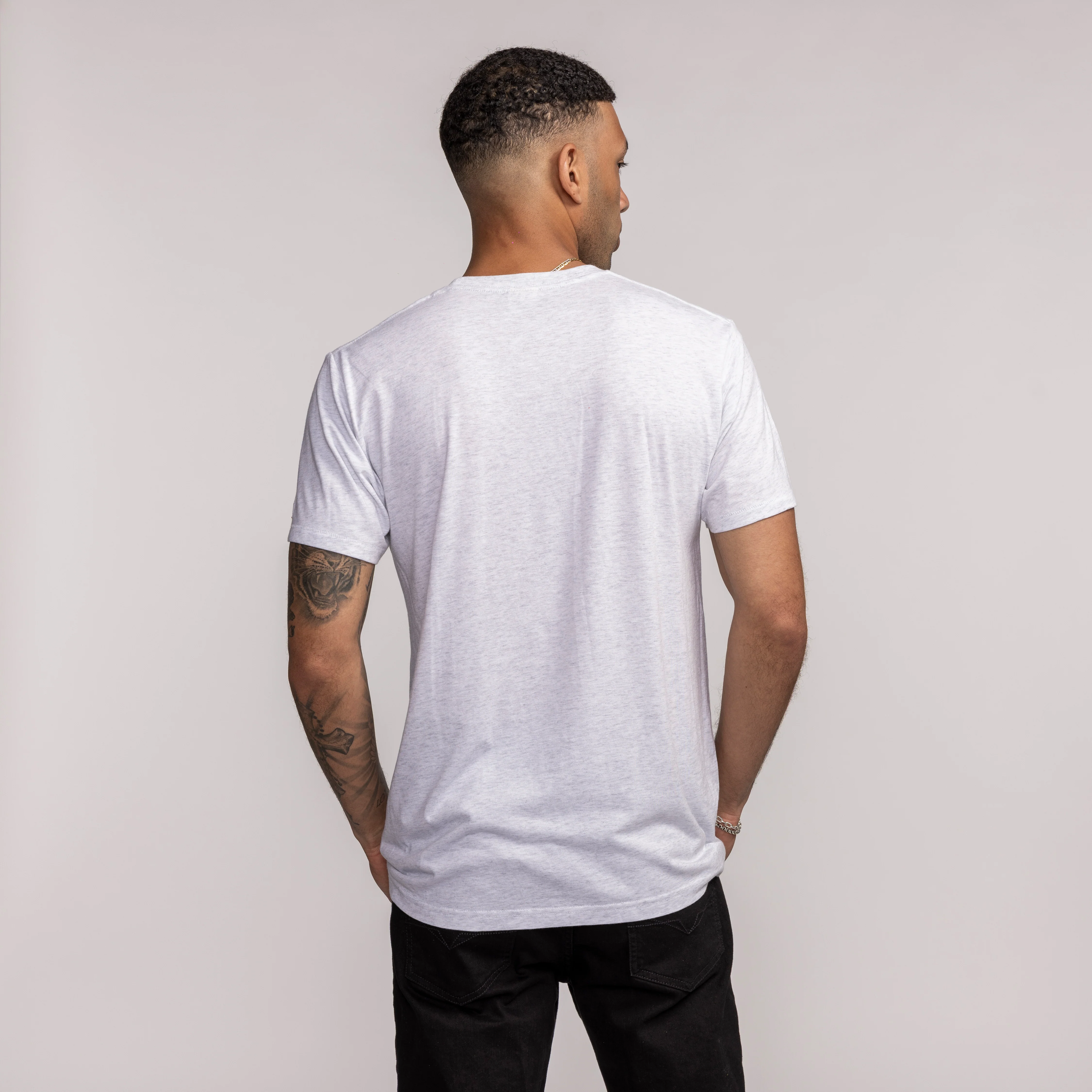 Homage Miami HEAT Greatful Dead White Tee - Image 3