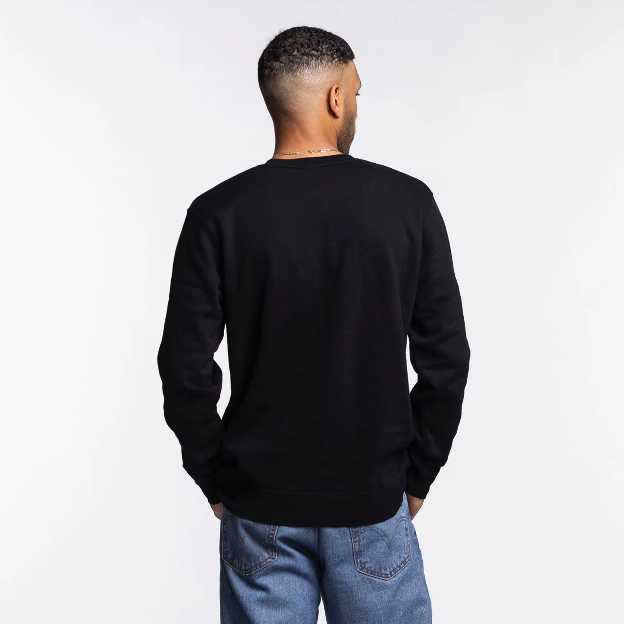 Mitchell & Ness Miami HEAT Original Vice Nights Crewneck - Image 3