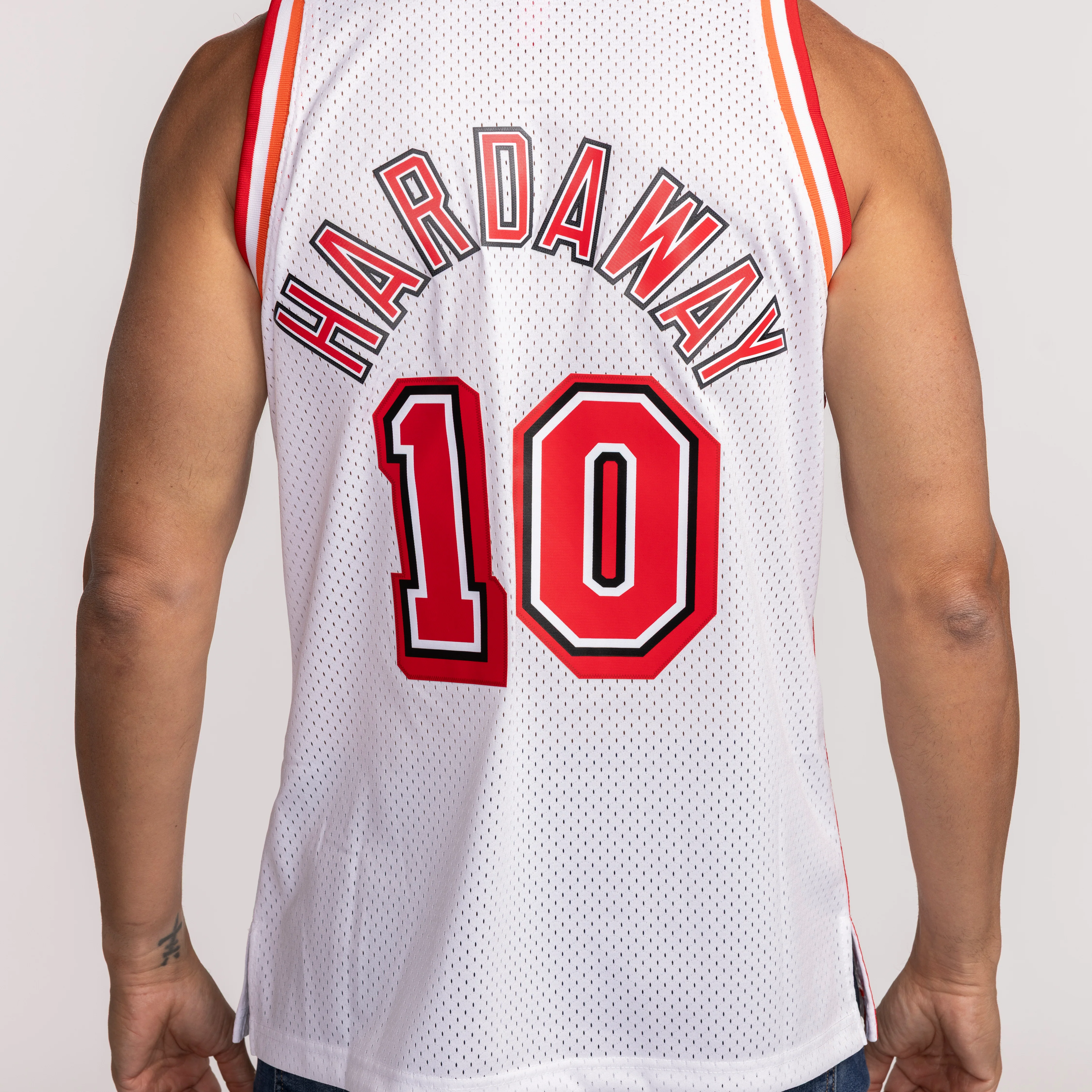 Tim Hardaway Mitchell & Ness Miami HEAT 1996-97 Swingman Jersey - Image 2