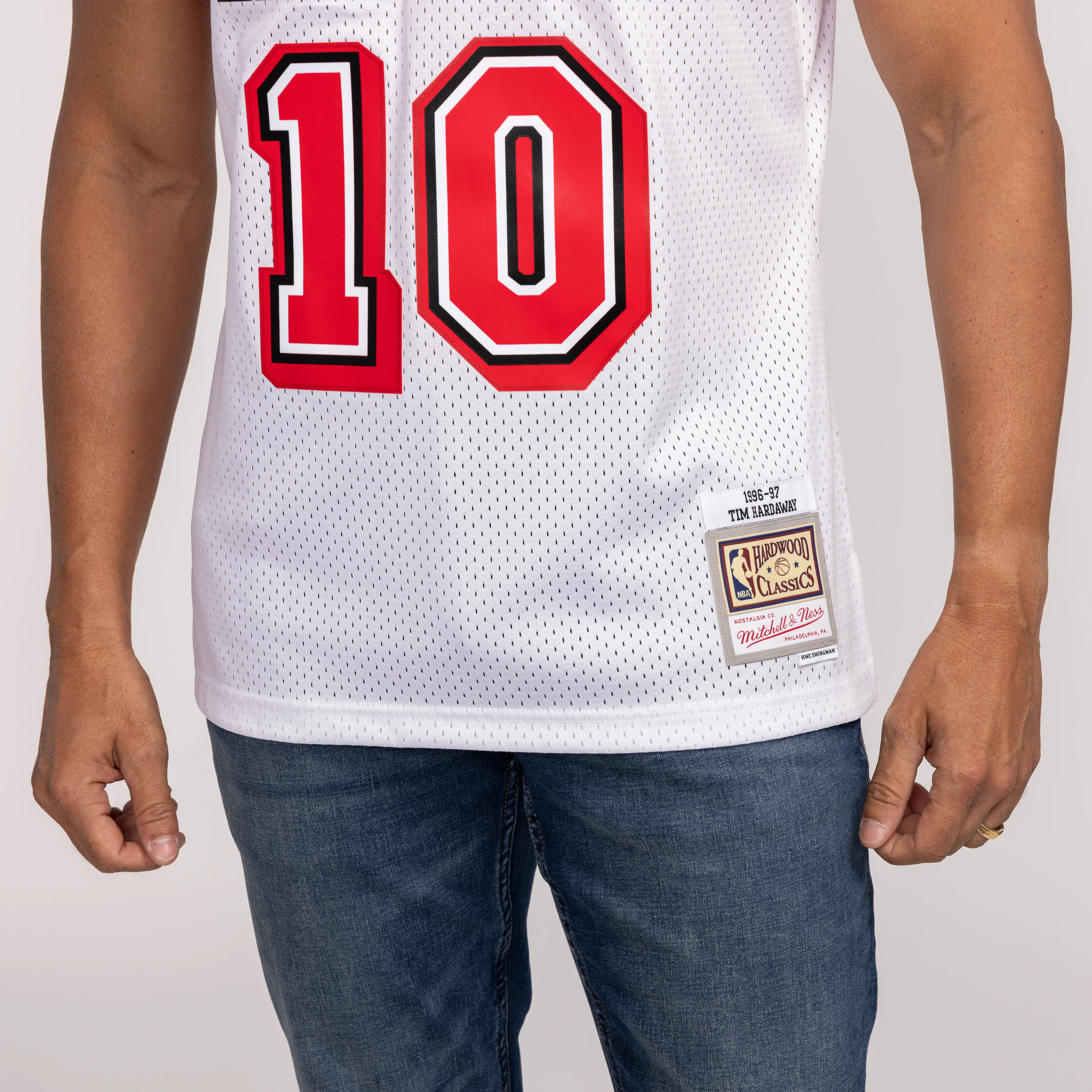 Tim Hardaway Mitchell & Ness Miami HEAT 1996-97 Swingman Jersey - Image 3