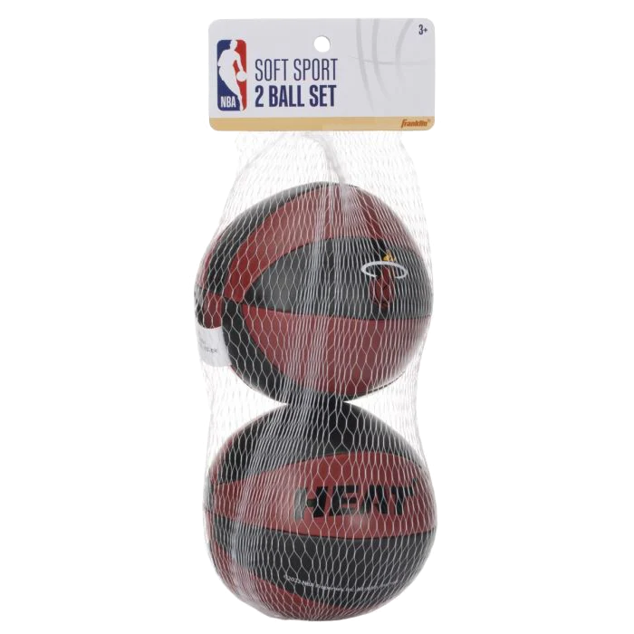 Miami HEAT Soft Sport Mini-Basketball 2 Pack