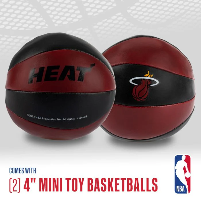 Miami HEAT Soft Sport Mini-Basketball 2 Pack - Image 3