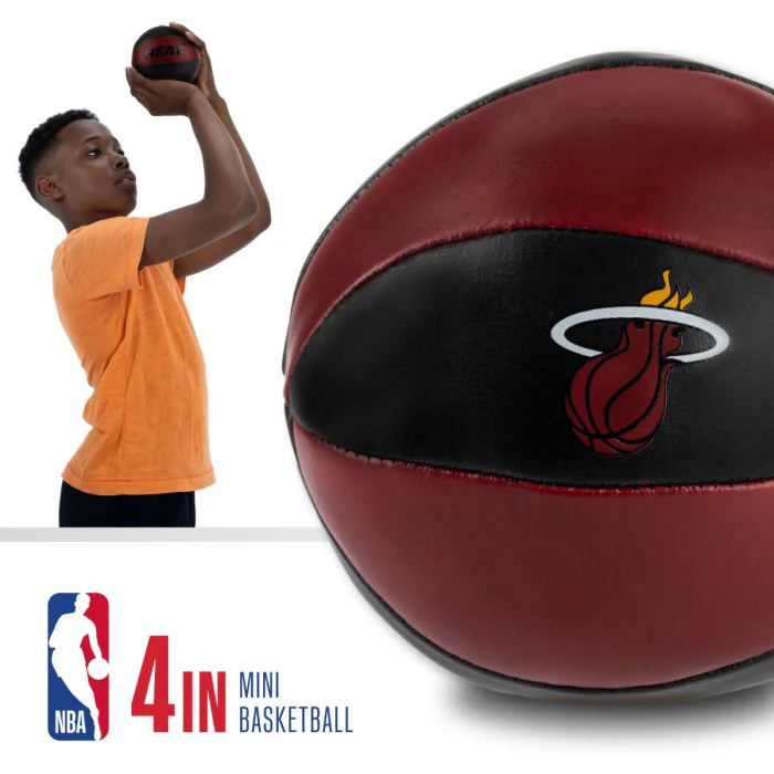 Miami HEAT Soft Sport Mini-Basketball 2 Pack - Image 4