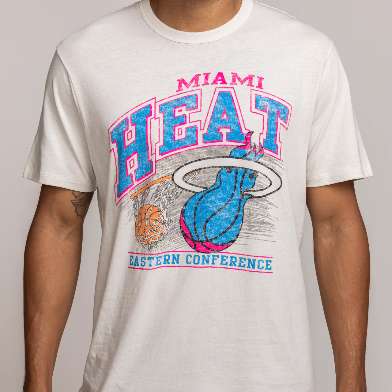 '47 Brand Miami HEAT Original Vice Amp Up Tee - Image 2