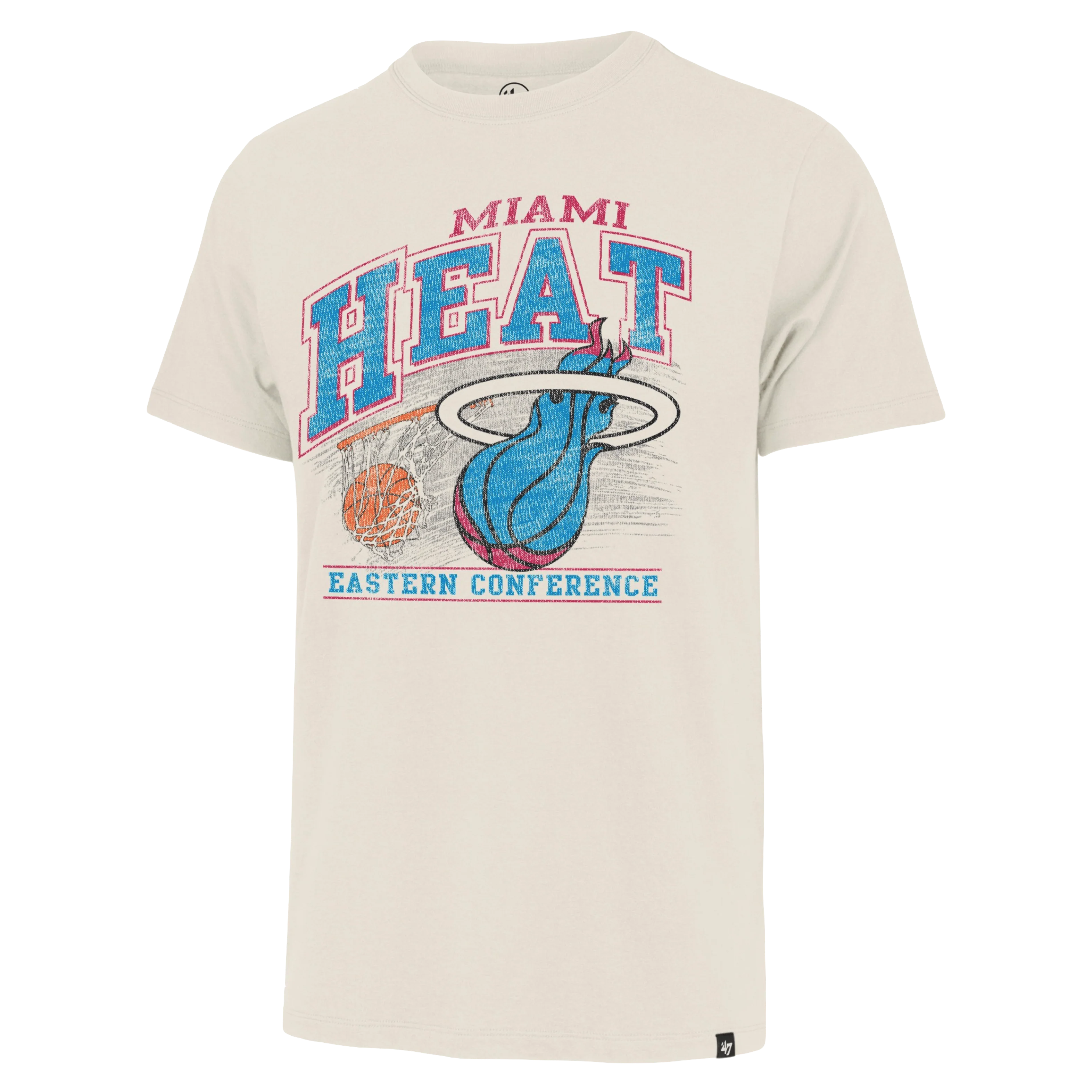 '47 Brand Miami HEAT Original Vice Amp Up Tee - Image 5