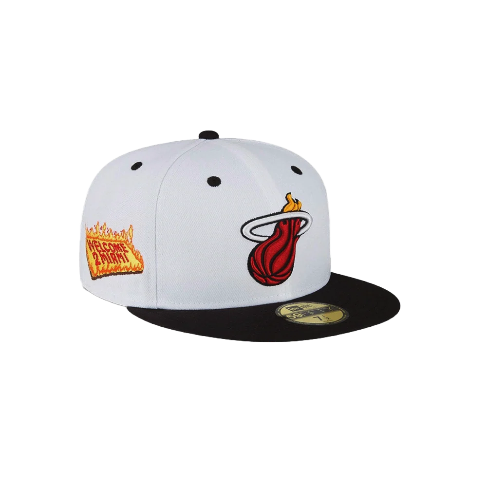New Era X Andrew X Miami HEAT Fitted - Image 5