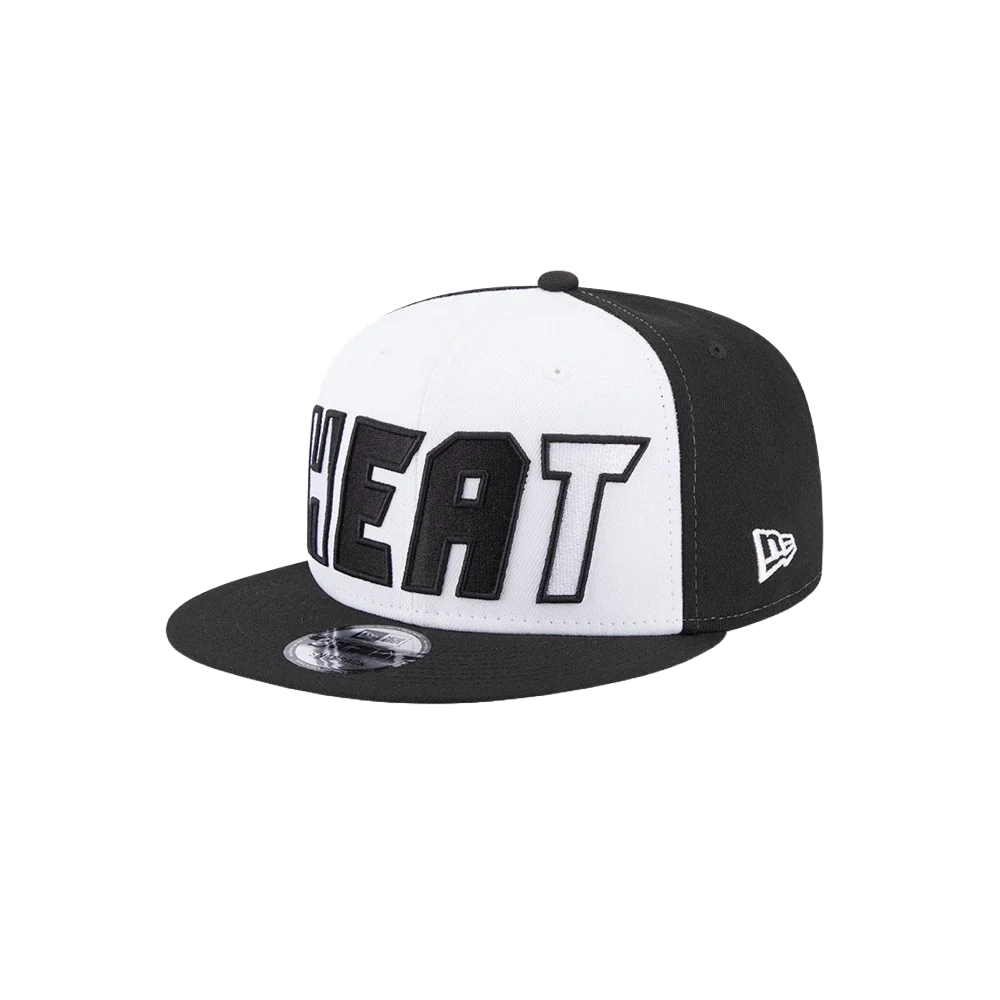 New Era Miami HEAT B/W Snapback - Image 3